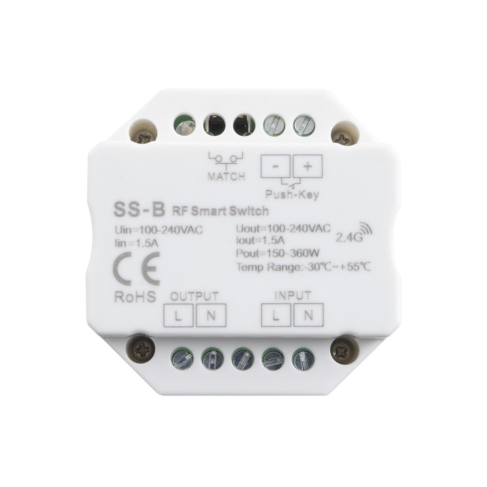 Pastilla on/off para mando distancia y pulsador Alverlamp LTCSSB - referencia LTCSSB