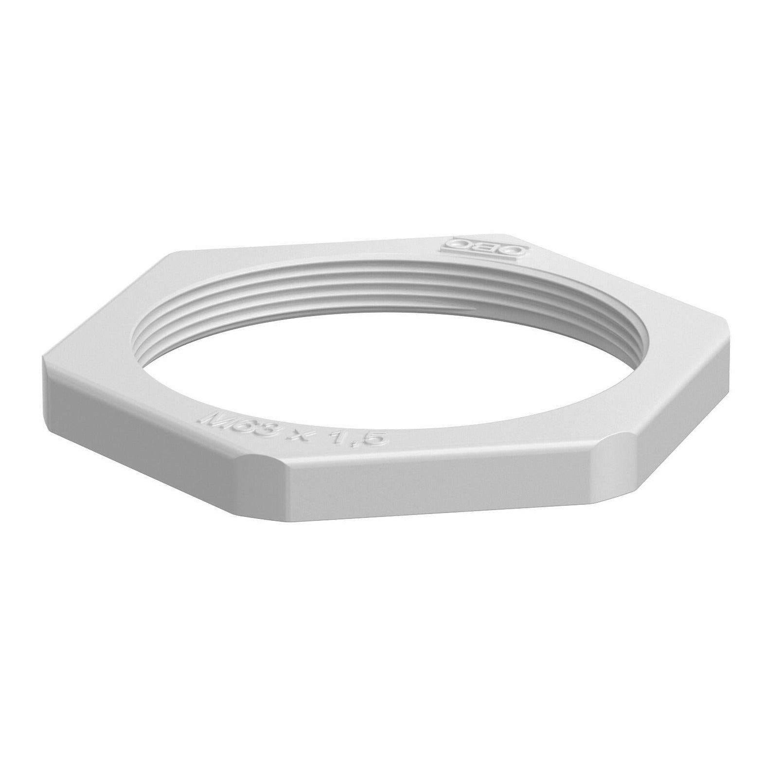 Contratuerca, rosca métrica, gris claro OBO Bettermann 2048973 - referencia 2048973