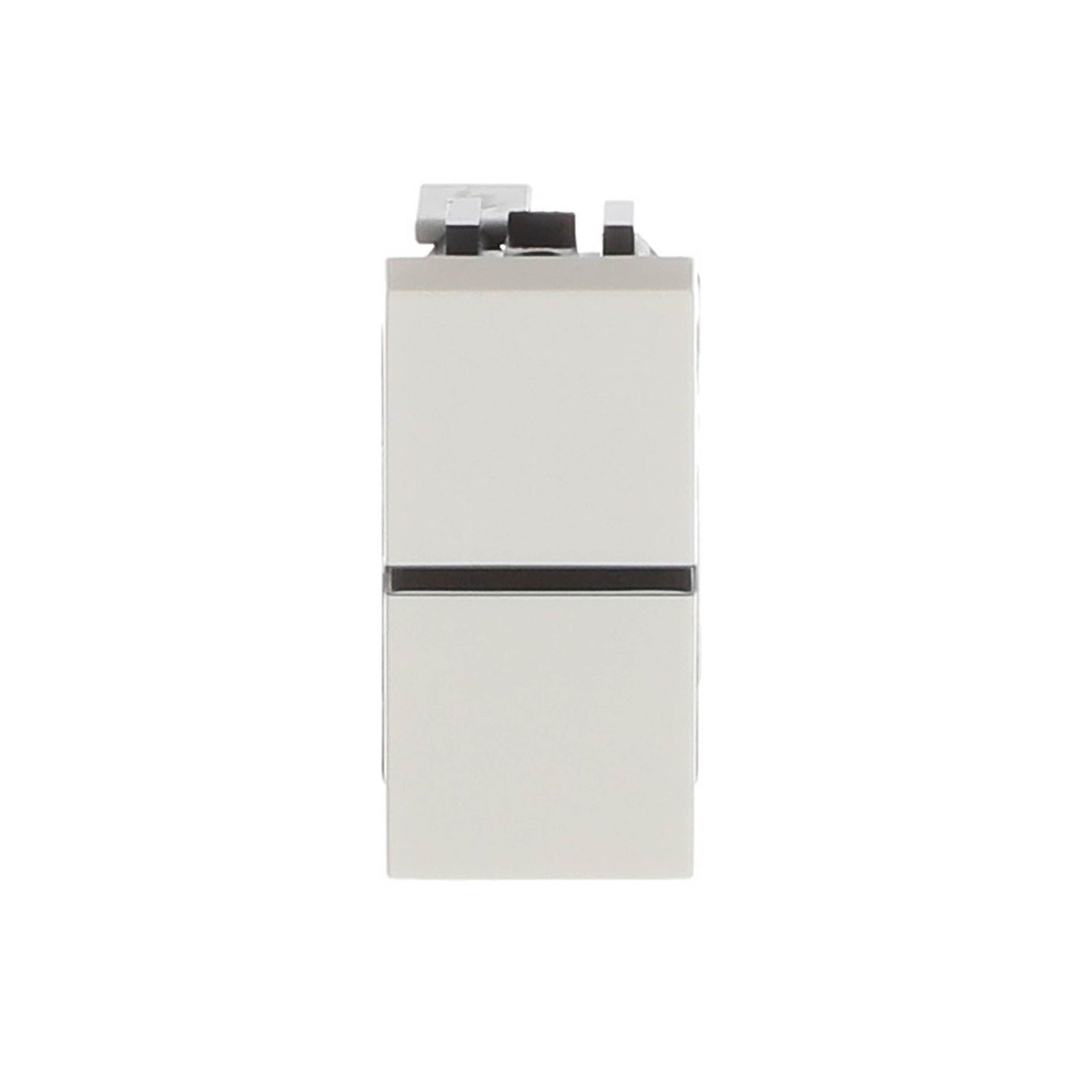 Conmutador blanco con LED intercambiable Niessen Zenit N2102 BL - referencia N2102 BL