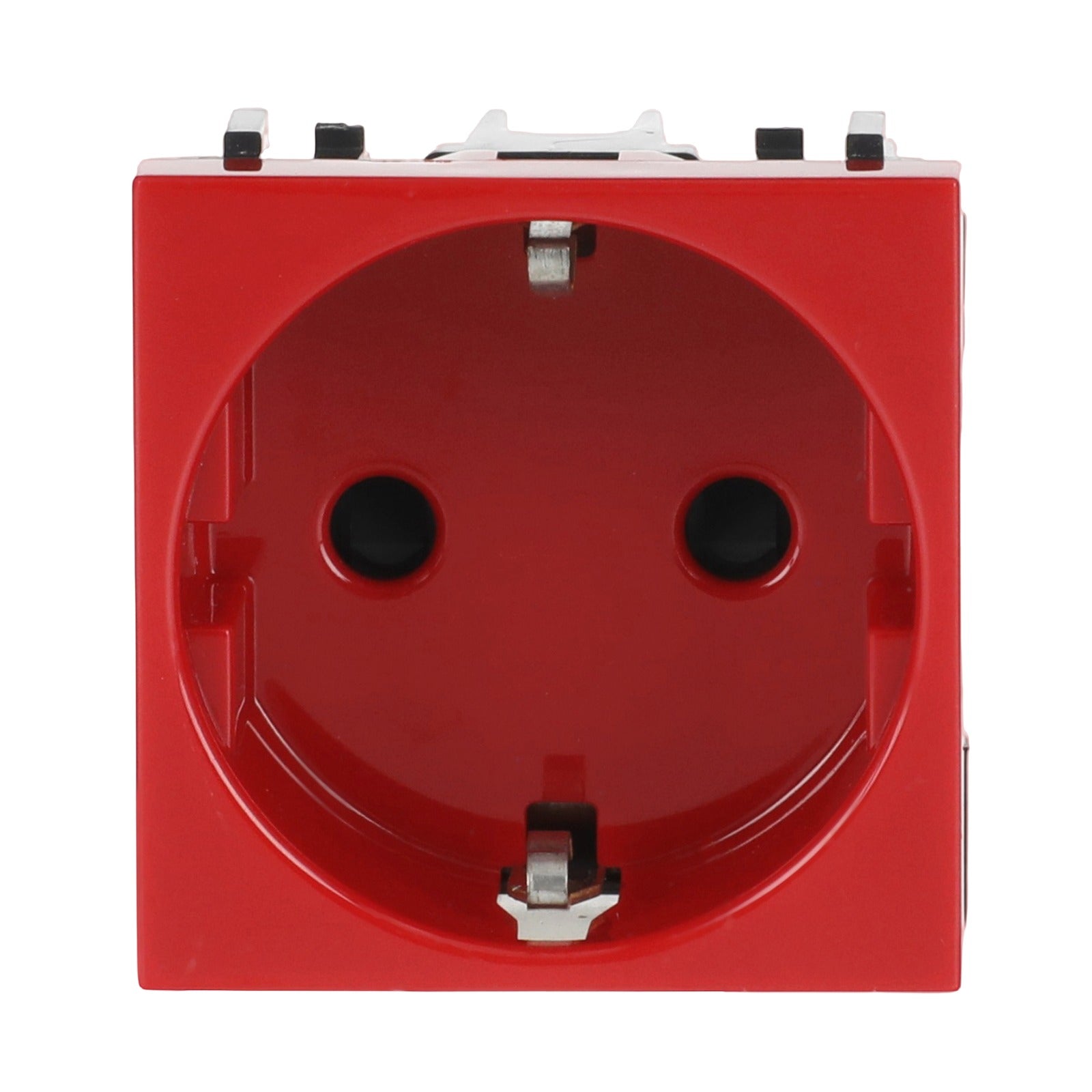 Base de enchufe Schuko roja Niessen Zenit N2288 RJ - referencia N2288 RJ