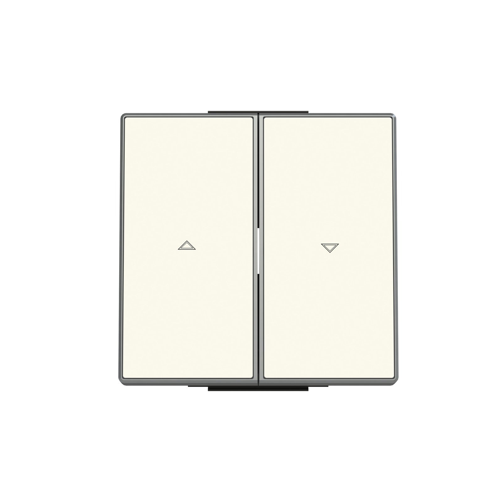 Tecla doble blanca con símbolo de persianas Niessen Sky 8544 BL - referencia 8544 BL