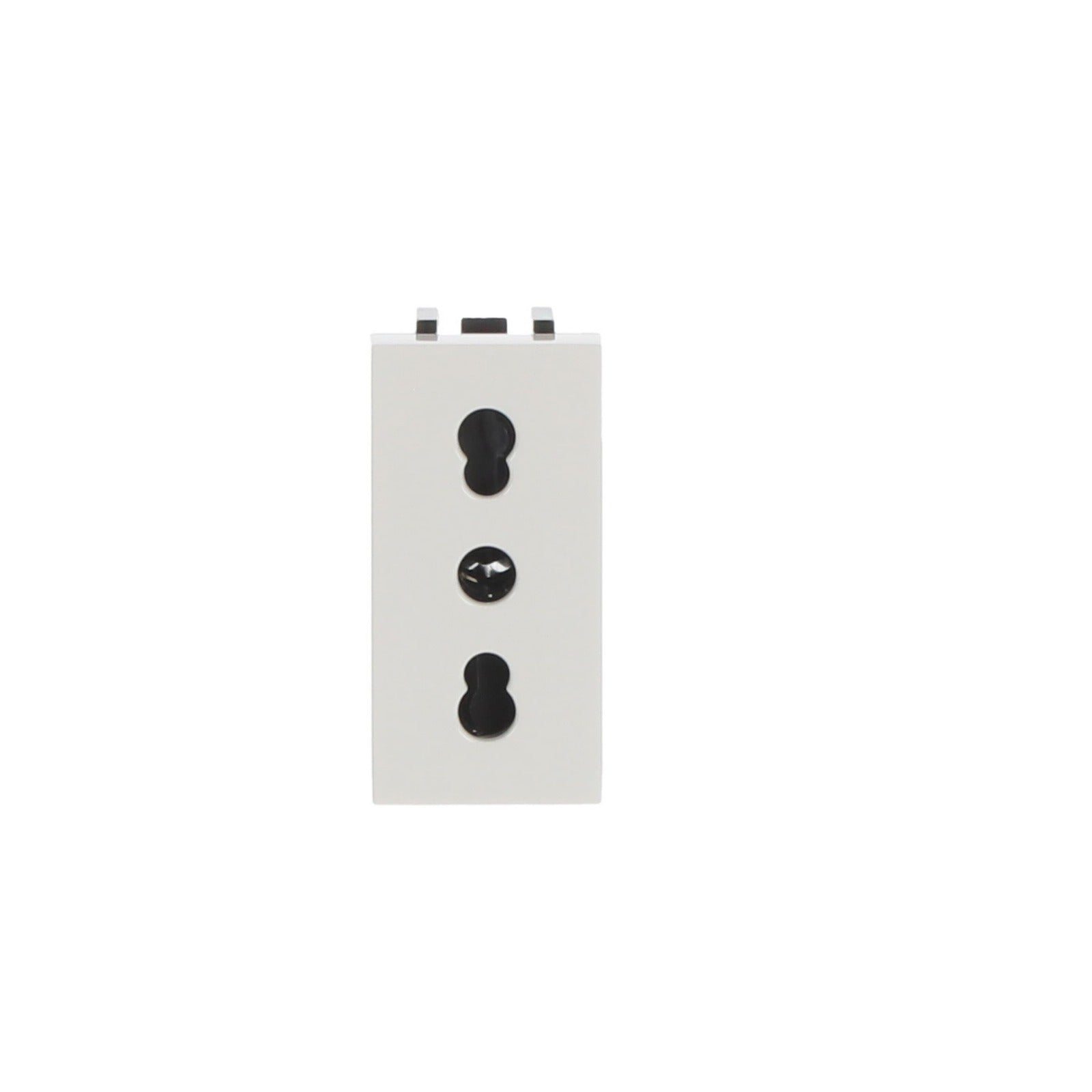 Base de enchufe italiana bipaso blanca Niessen Zenit N2133 BL - referencia N2133 BL