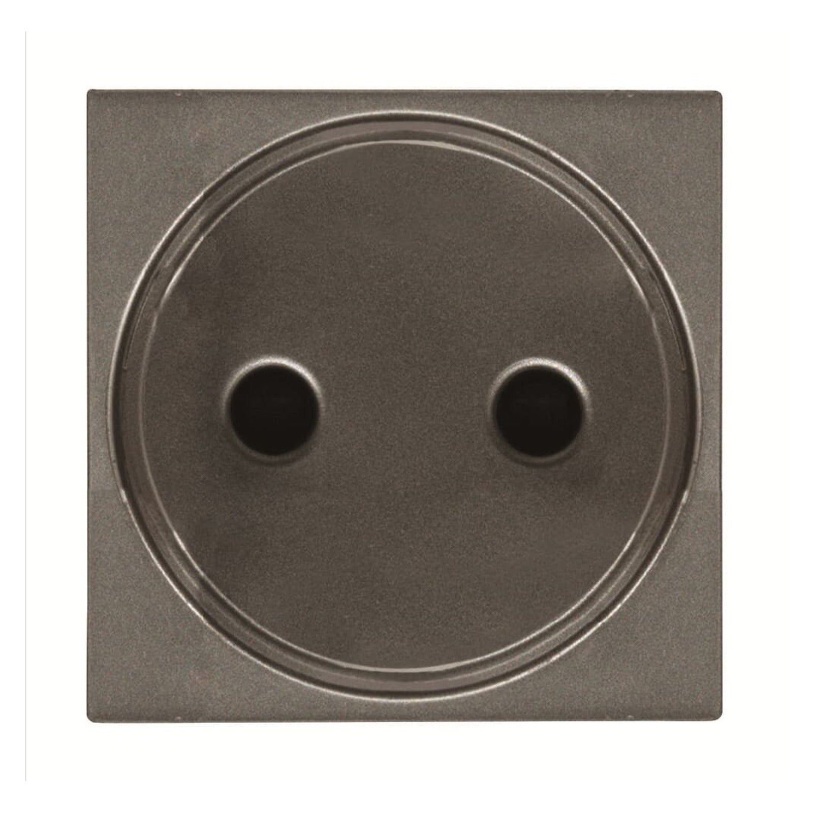 Base de enchufe Euro antracita Niessen Zenit N2203 AN - referencia N2203 AN