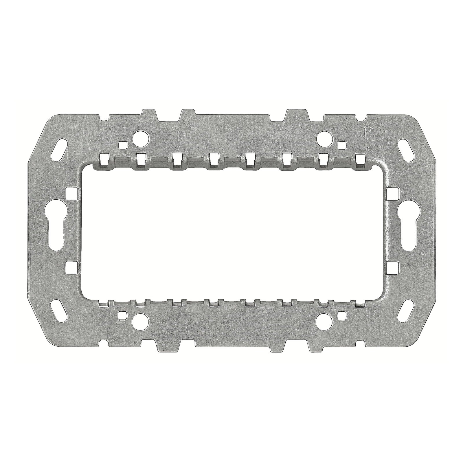 Bastidor de acero inoxidable de 4 módulos Niessen Zenit N2474.9 - referencia N2474.9