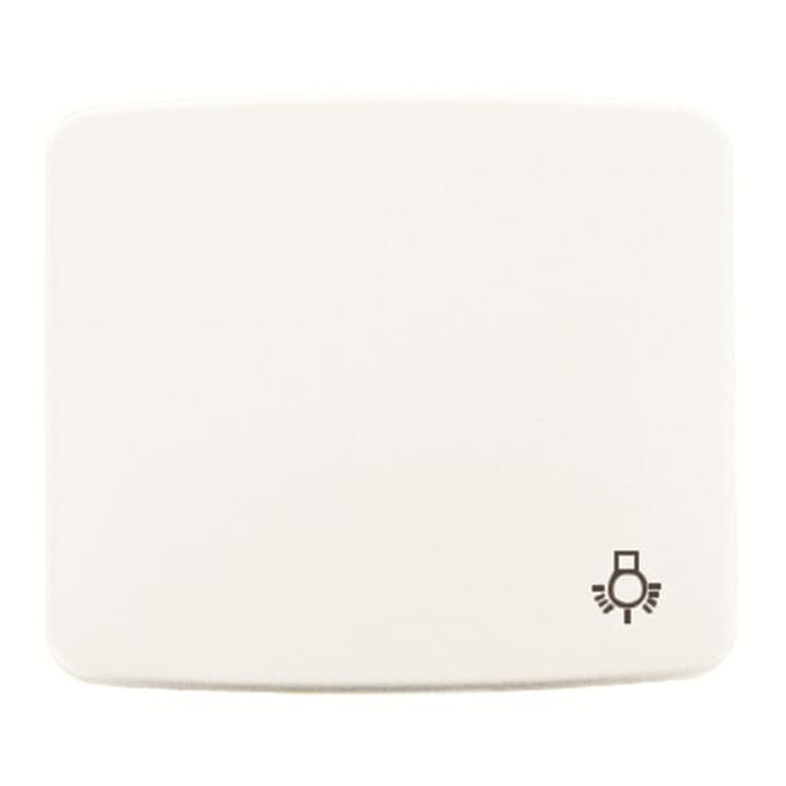 Tecla para pulsador de luz blanco alpino Niessen Arco 8204.2 BA - referencia 82042BA