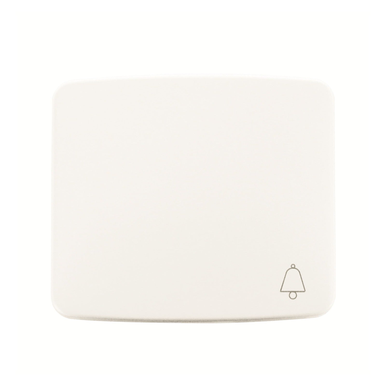 Tecla para pulsador de timbre blanco alpino Niessen Arco 8204 BA - referencia 8204BA
