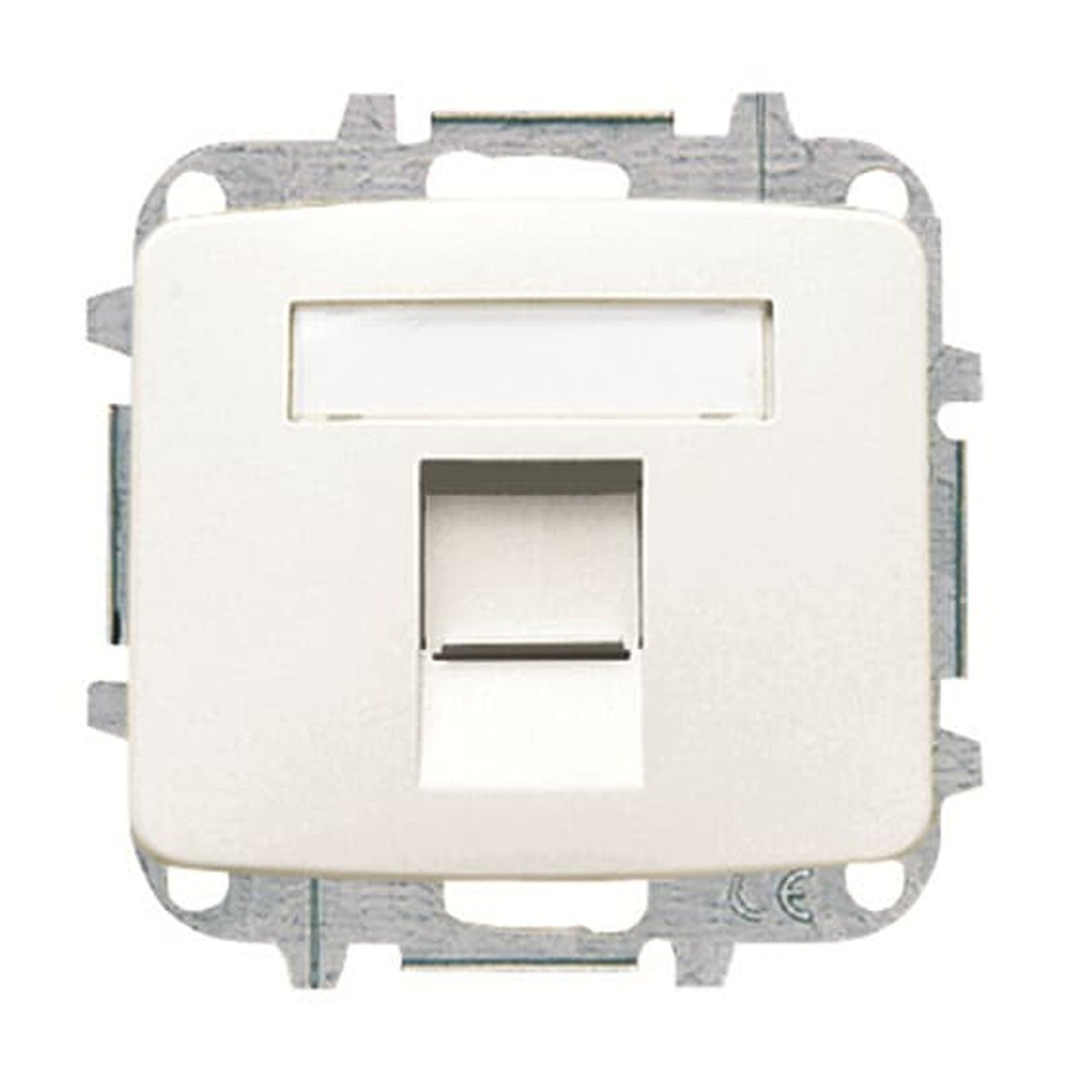 Tapa con persiana para conector de datos blanco alpino Niessen Arco 8218.1 BA - referencia 82181BA