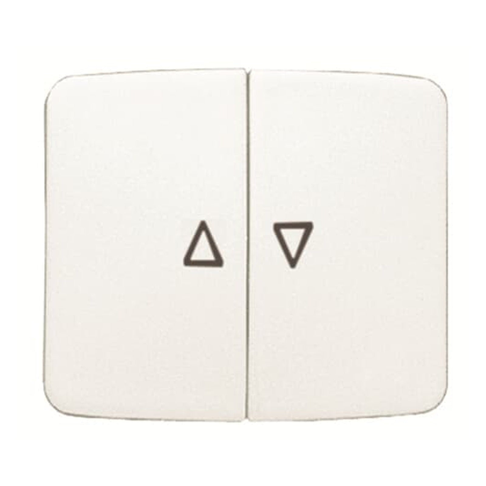 Tecla doble para persianas blanco alpino Niessen Arco 8244 BA - referencia 8244BA