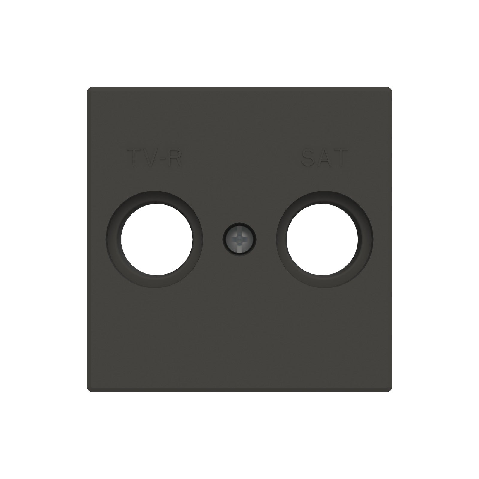 Tapa SAT negra Niessen Sky Essence 8550.1 NE - referencia 8550.1 NE
