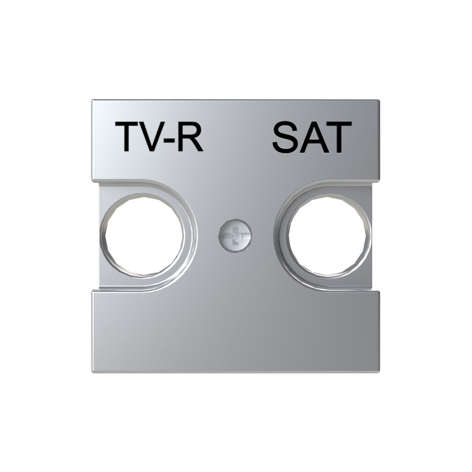 Tapa SAT plata de 2 módulos Niessen Zenit N2250.1 PL - referencia N22501PL