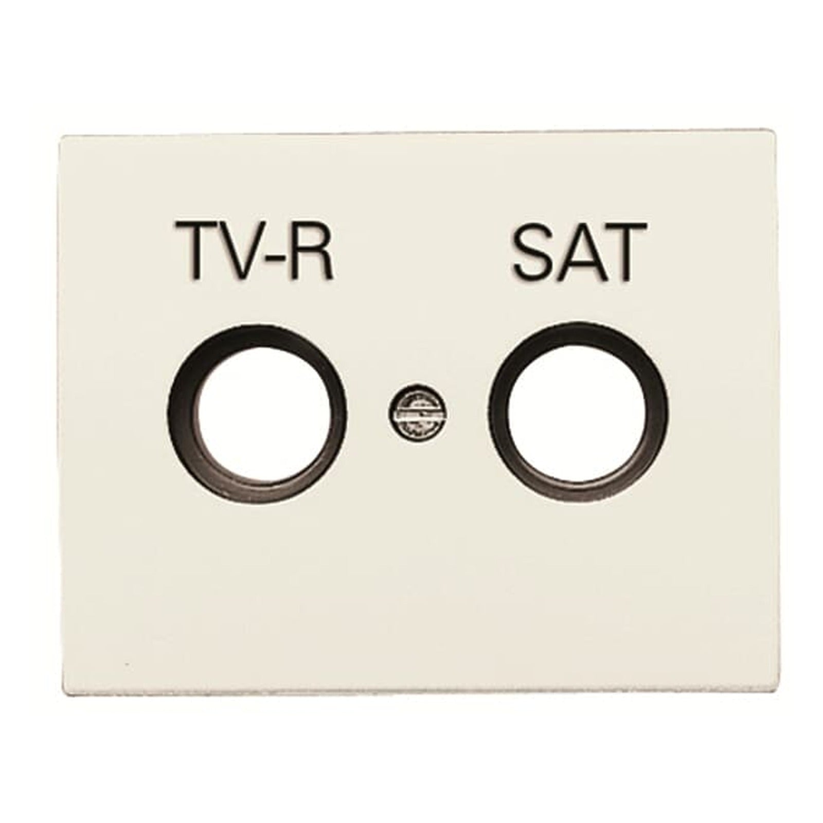 Tapa blanco jazmín para toma TV-R/SAT Niessen Olas 8450.1 BL - referencia 84501BL