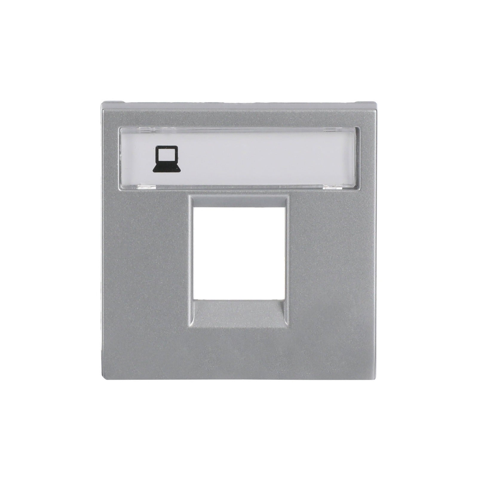 Tapa plata para conector de datos Niessen Zenit N2218.1 PL - referencia N22181PL