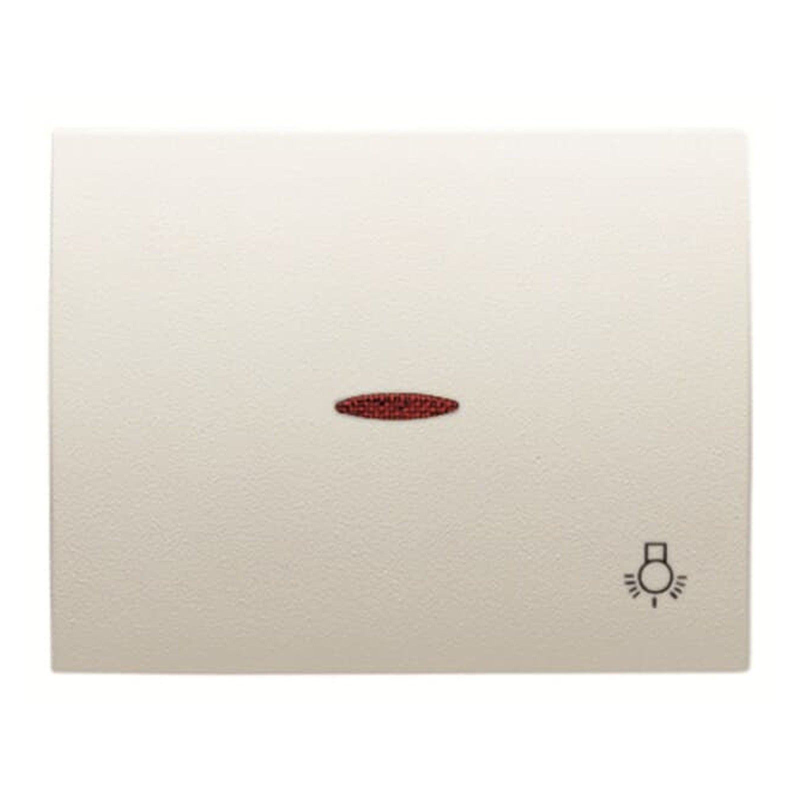 Tecla blanco jazmín para pulsador de luz con visor Niessen Olas 8404.4 BL - referencia 84044BL