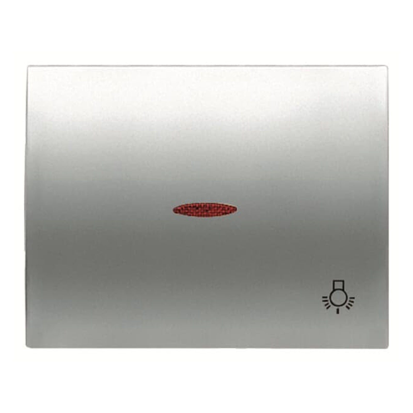 Tecla titanio para pulsador de luz con visor Niessen Olas 8404.4 TT - referencia 84044TT