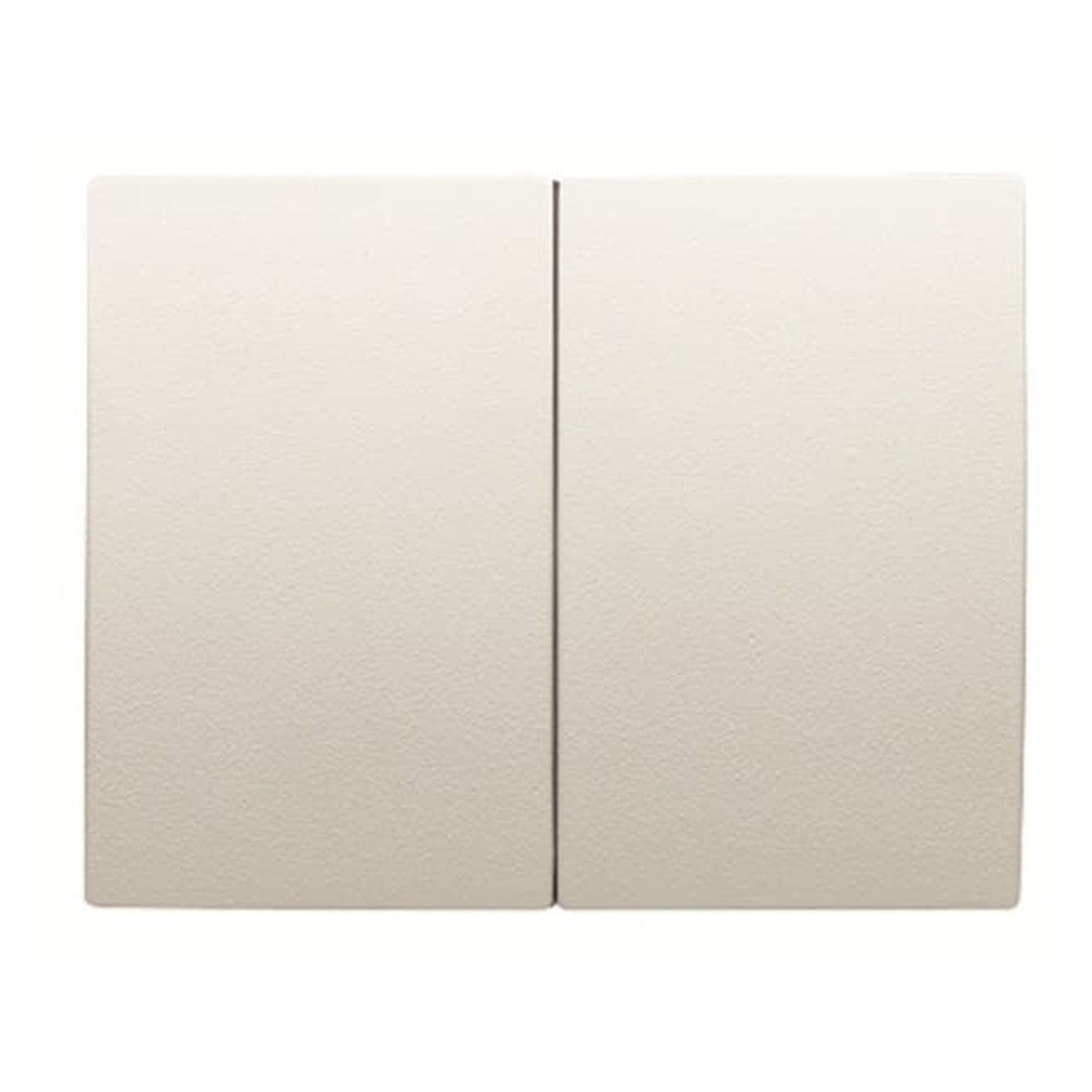 Tecla doble blanco jazmín para interruptor o conmutador Niessen Olas 8411 BL - referencia 8411BL