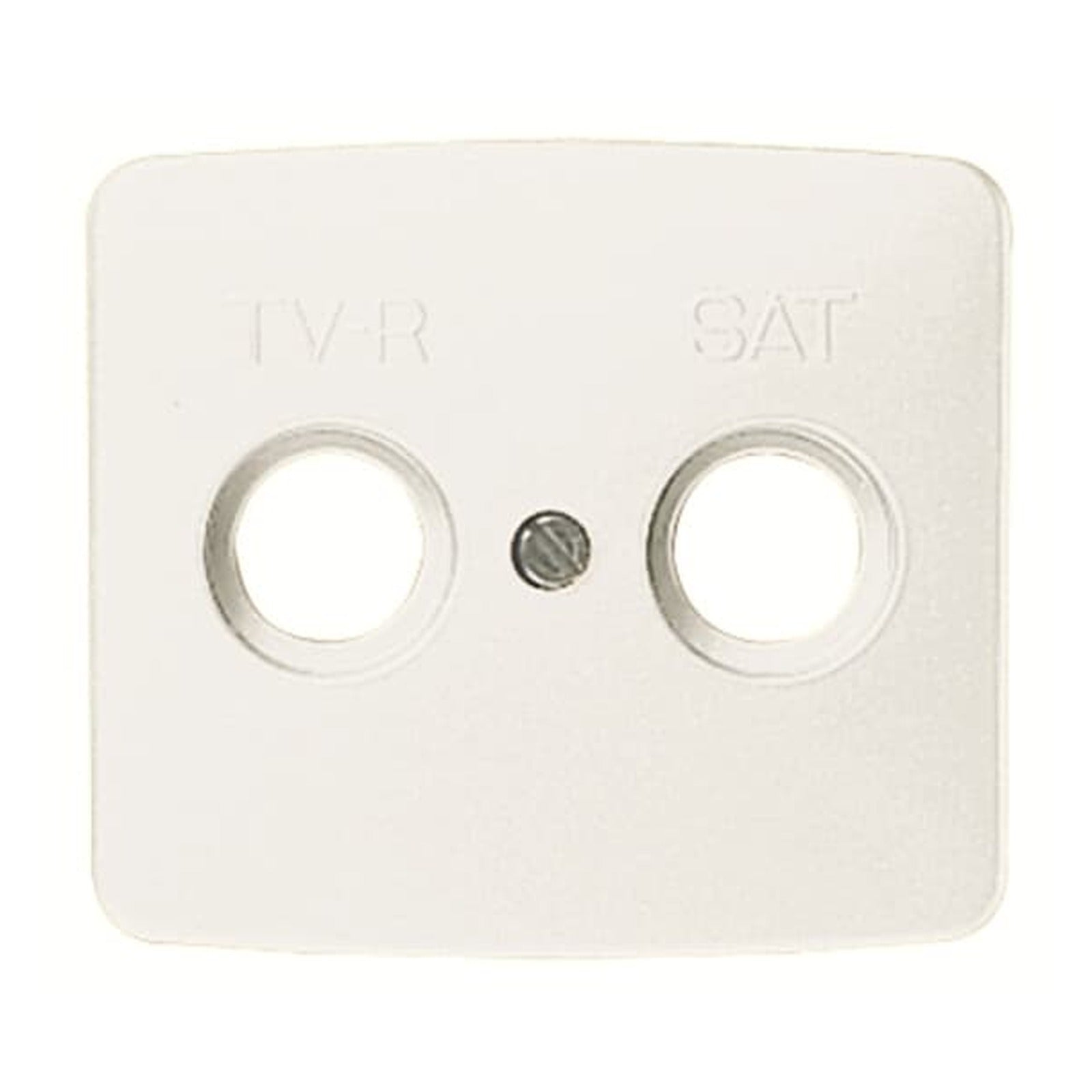 Tapa blanco alpino para toma TV-R/SAT Niessen Arco 8250.1 BA - referencia 82501BA
