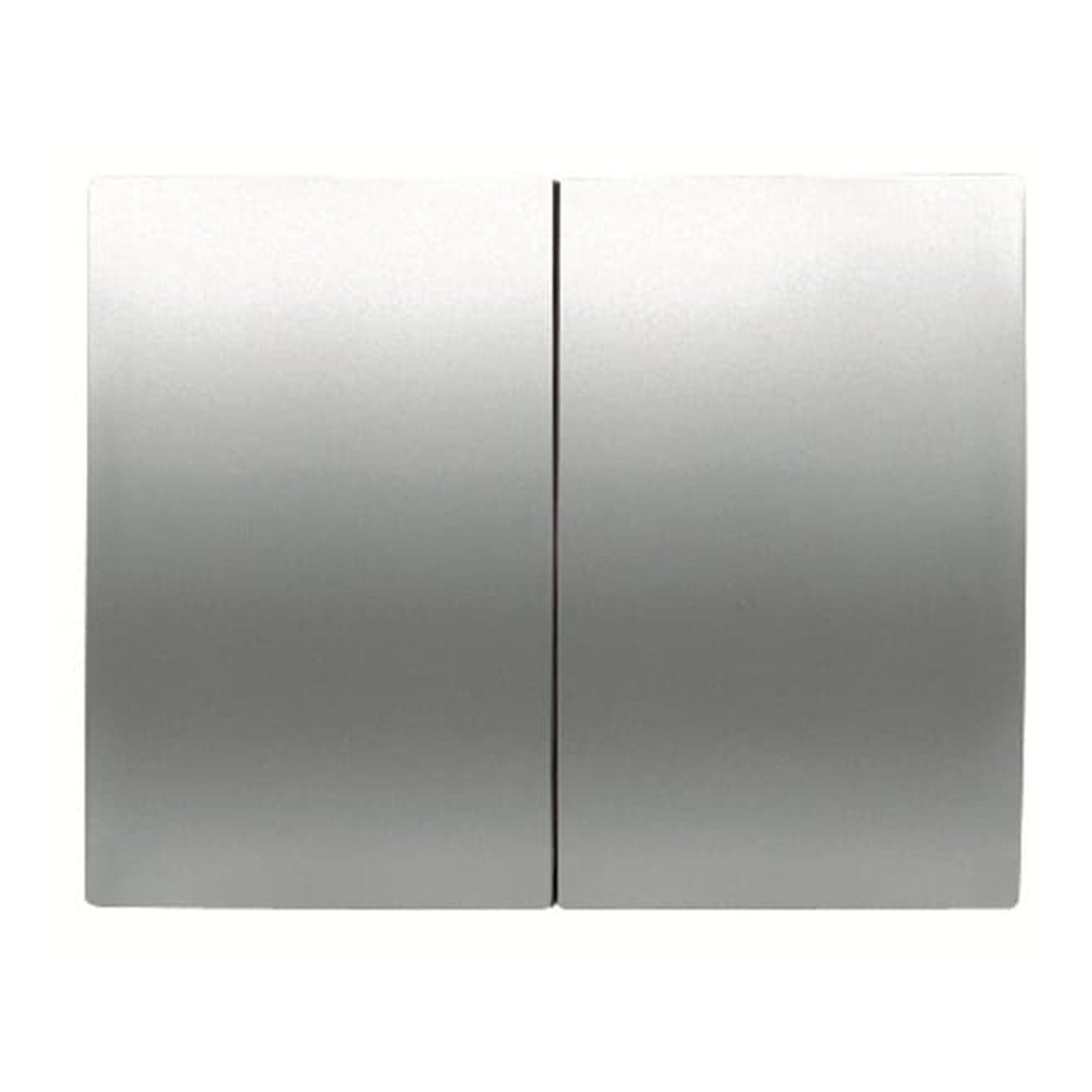 Tecla doble titanio para interruptor o conmutador Niessen Olas 8411 TT - referencia 8411TT