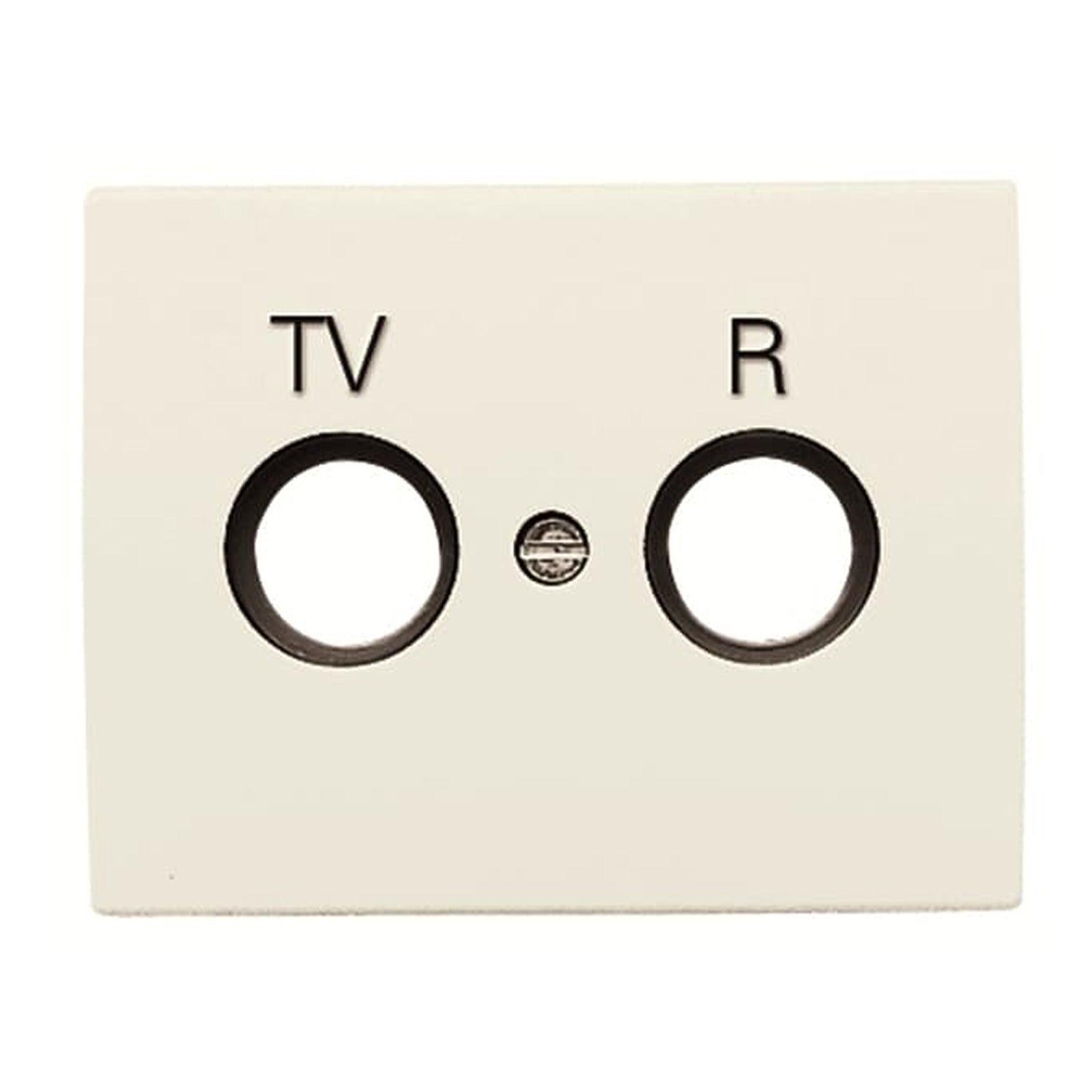 Tapa blanco jazmín para toma TV-R Niessen Olas 8450 BL - referencia 8450BL