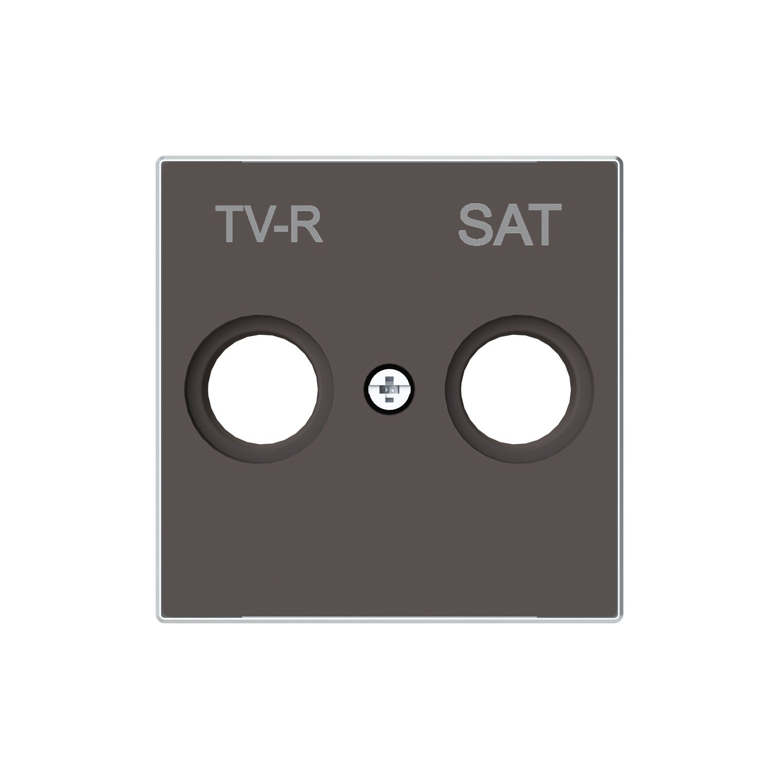 Tapa taupé para toma TV-R/SAT Niessen Sky 8550.1 TP - referencia 85501TP