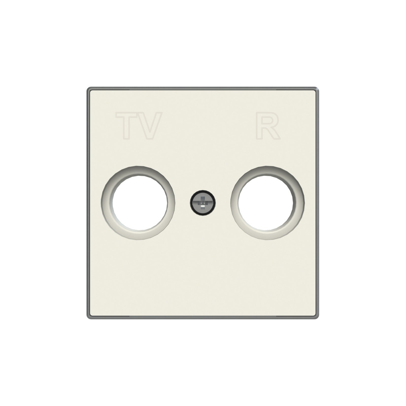 Tapa blanca para toma TV/R Niessen Sky 8550 BL - referencia 8550BL