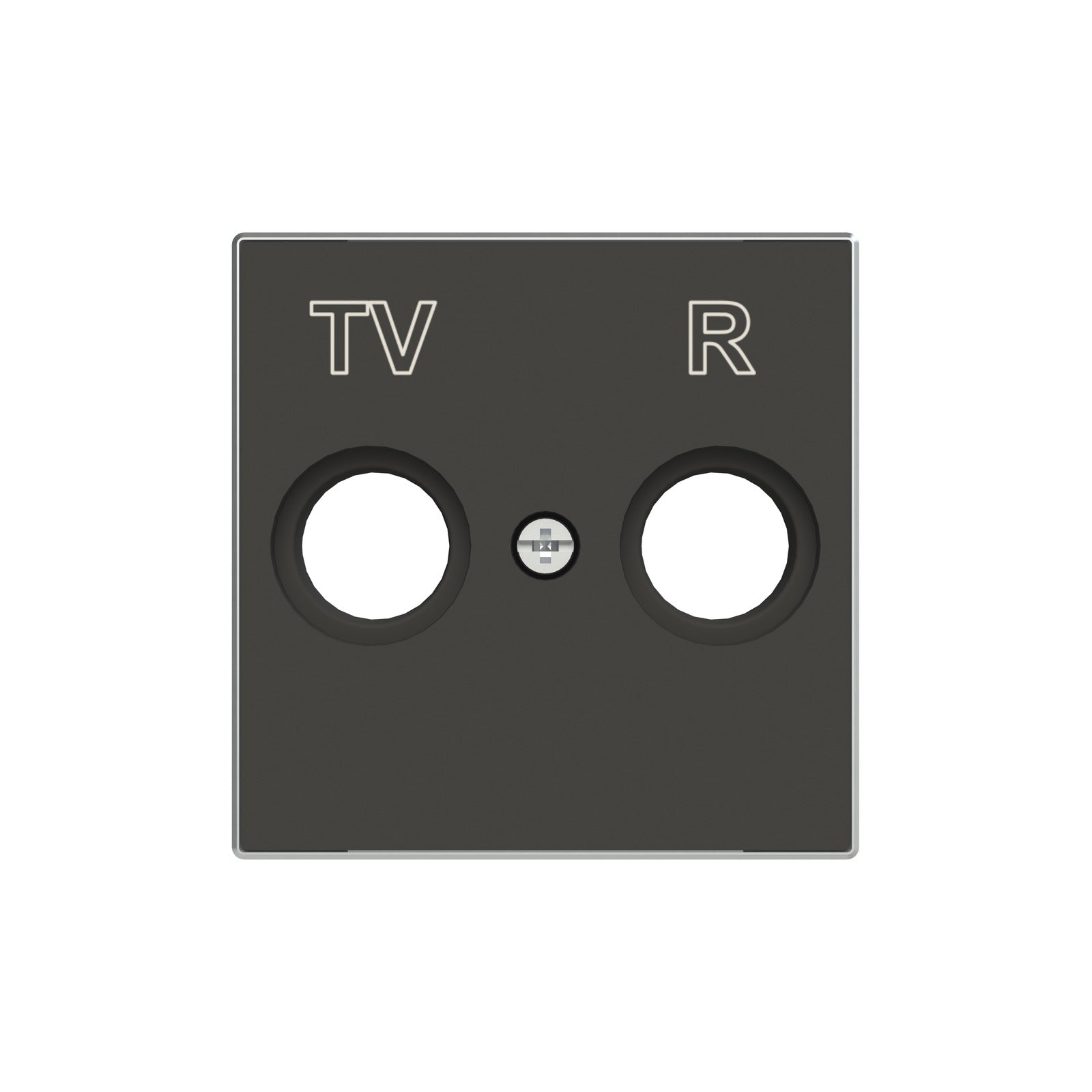 Tapa negro soft para toma TV/R Niessen Sky 8550 NS - referencia 8550NS