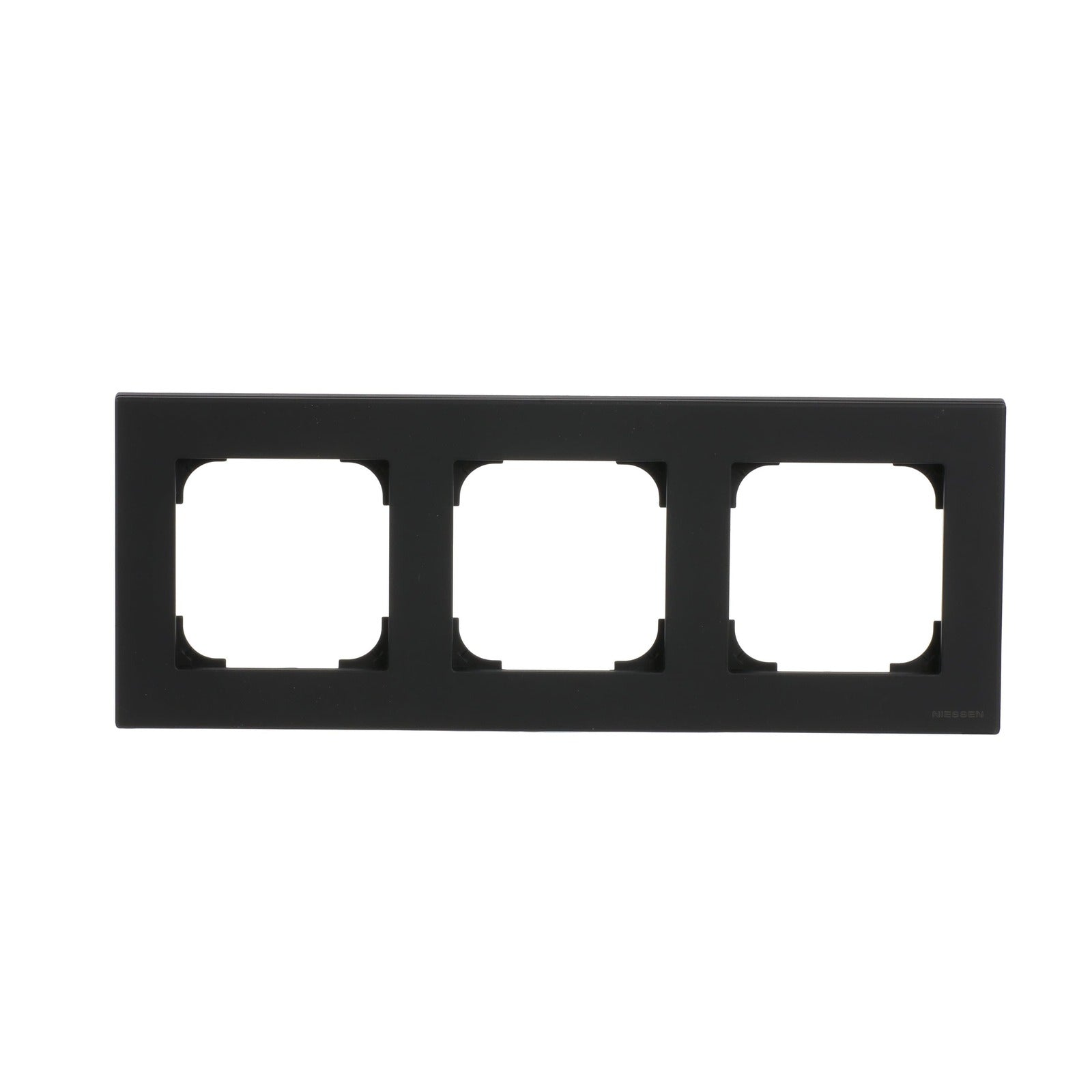 Marco negro soft de 3 elementos Niessen Sky 8573 NS - referencia 8573NS