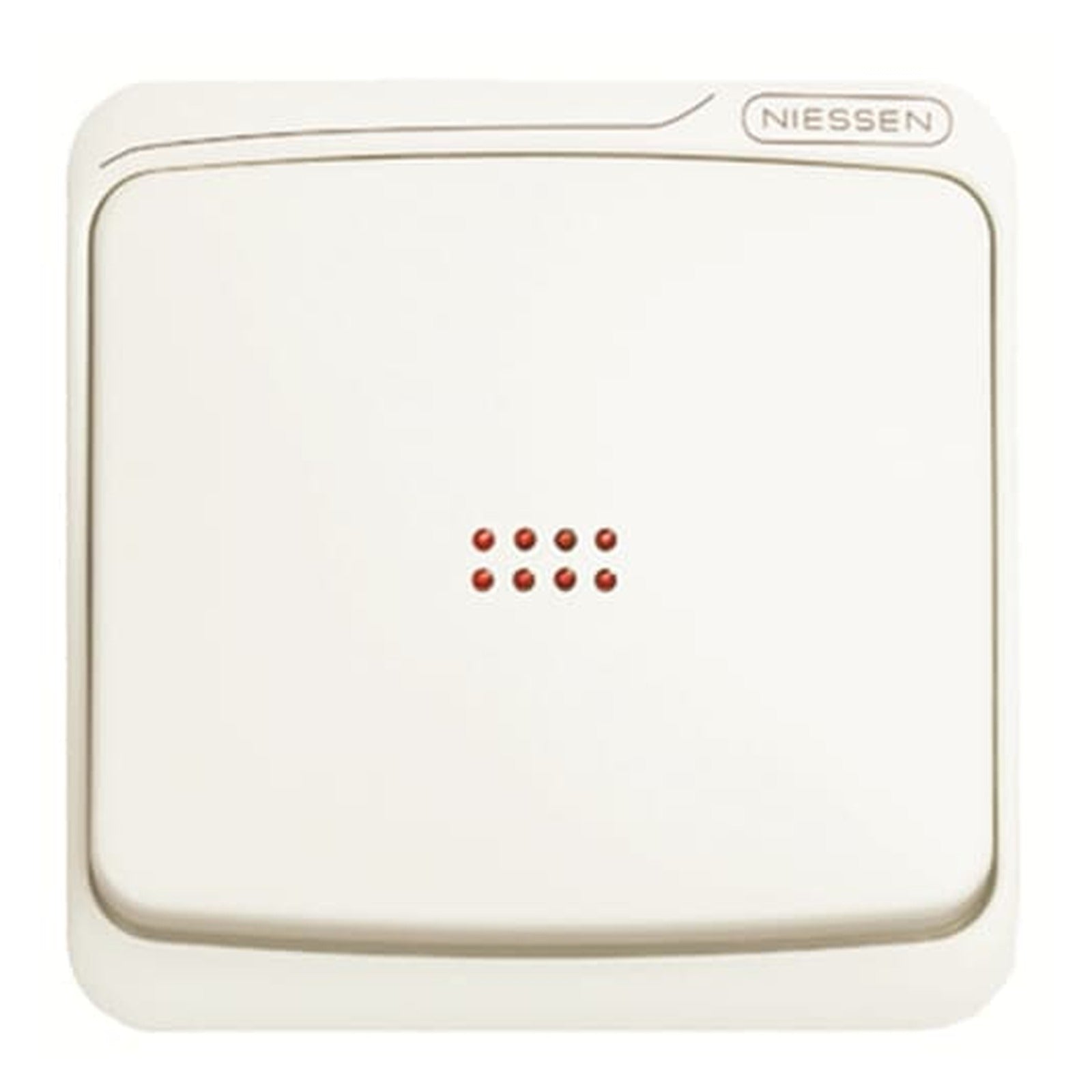 Tecla blanca con visor Niessen Arco 8701.3 BA - referencia 87013BA