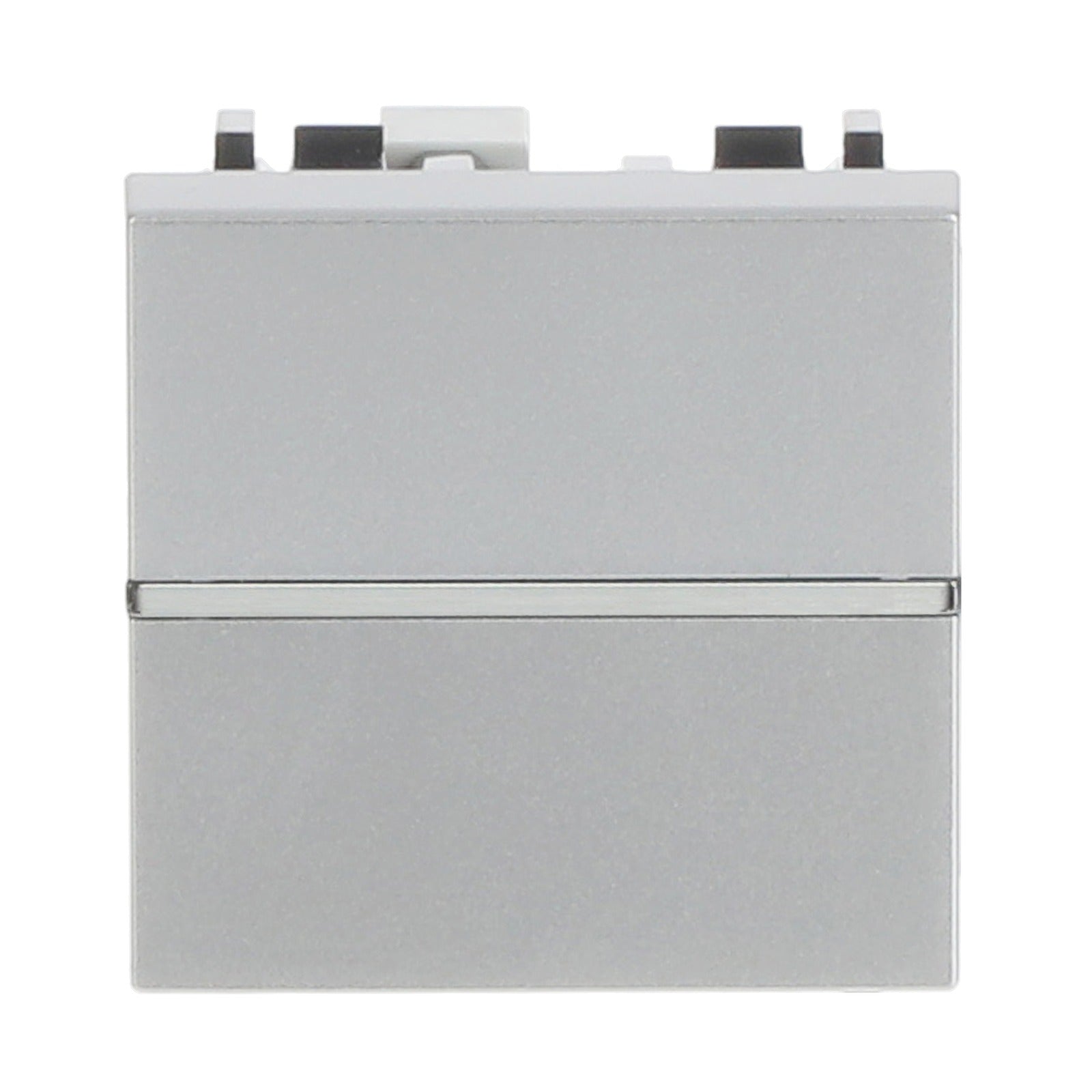 Pulsador individual plata Niessen Zenit N2204.7 PL - referencia N22047PL