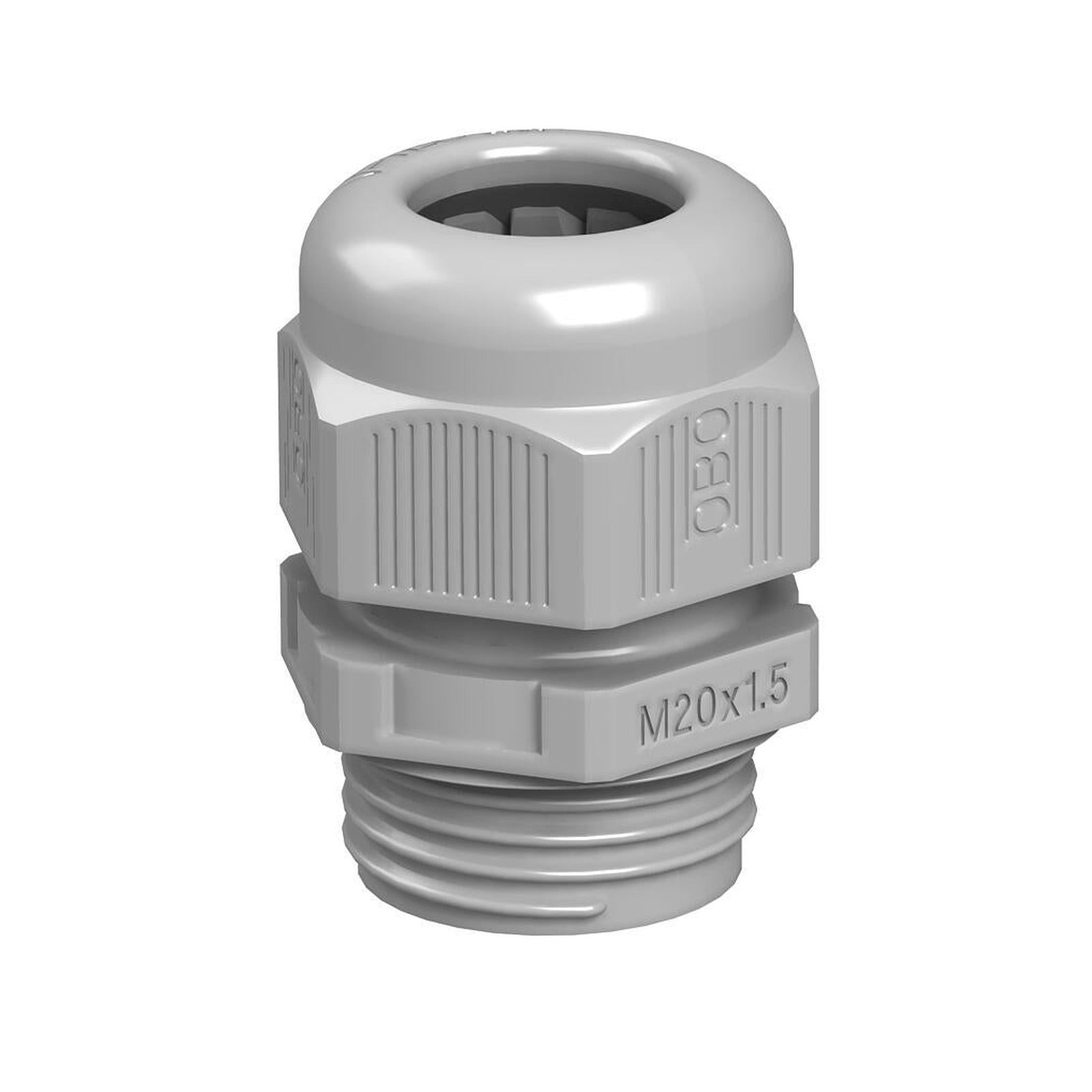 Prensaestopas, rosca métrica, gris claro OBO Bettermann 2022866 - referencia 2022866