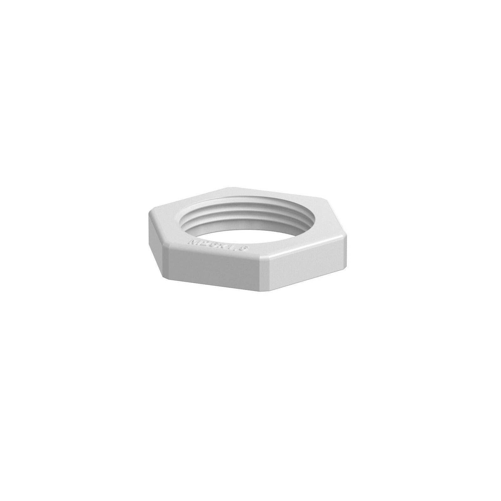 Contratuerca, rosca métrica, gris claro OBO Bettermann 2048930 - referencia 2048930