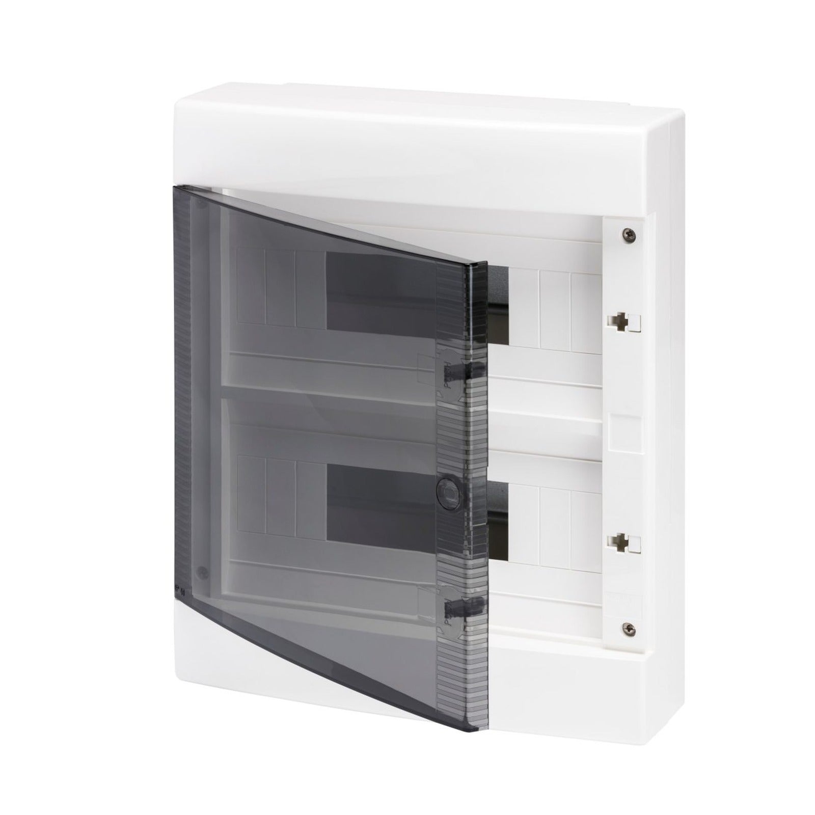 Caja decorativa con paredes lisas Gewiss, preparado para alojar regletas, (12x2) 24 módulos IP40 - referencia GW40047