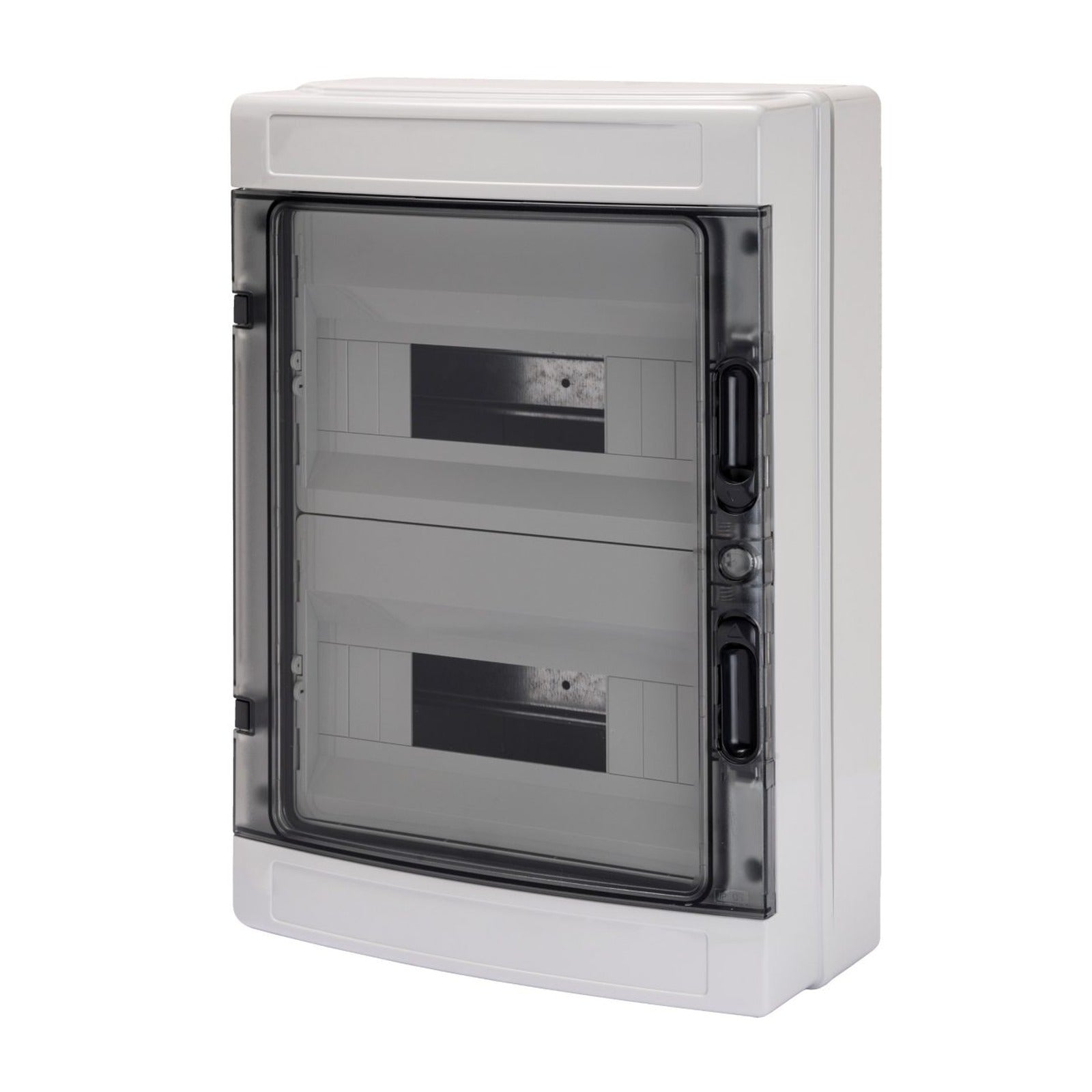 Cuadro distribución con paneles troquelados y bastidor extraíble Gewiss, preparado para alojar regletas, (12x2) 24 módulos IP65 - referencia GW40104