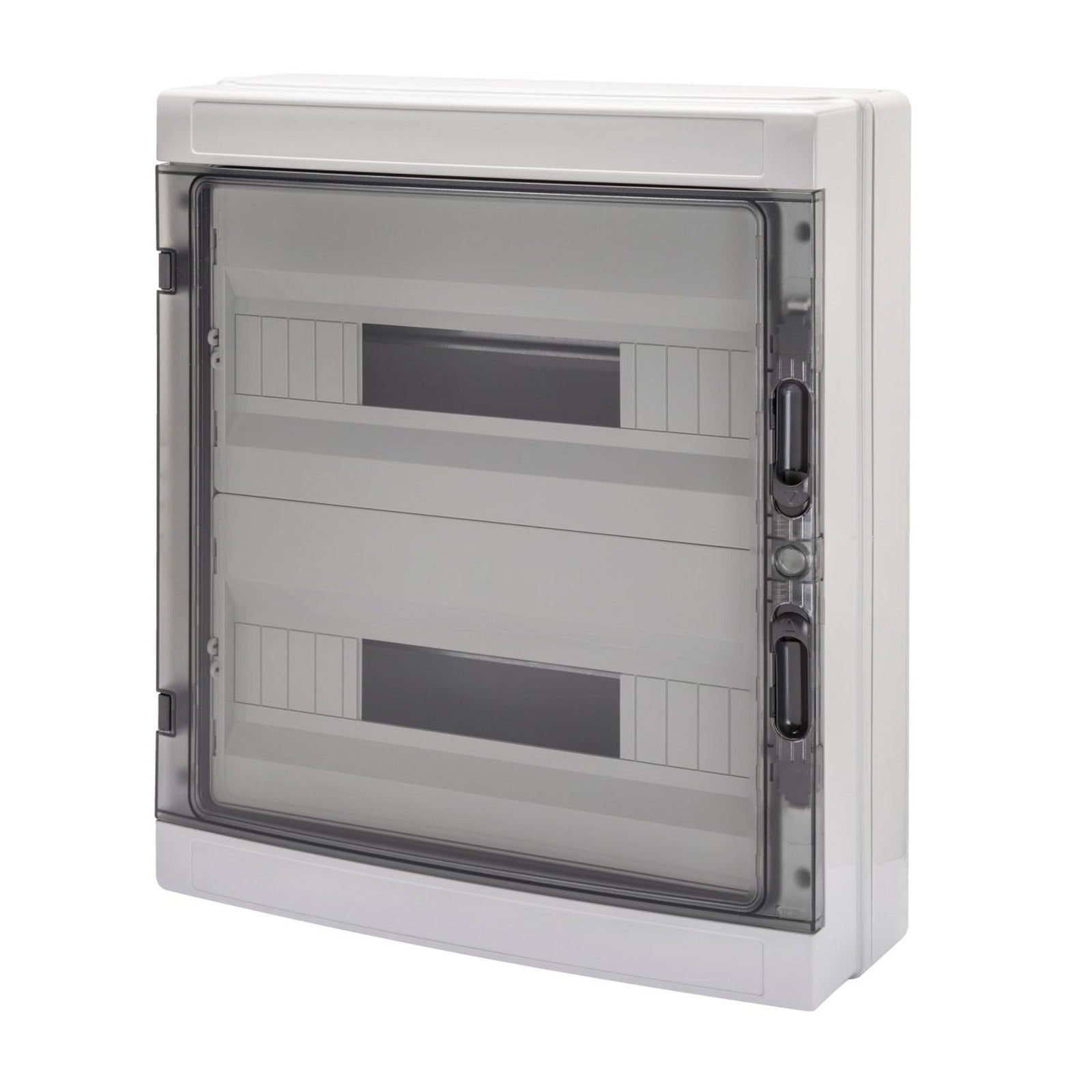 Cuadro distribución con paneles troquelados y bastidor extraíble Gewiss, preparado para alojar regletas, (18x2) 36 módulos IP65 - referencia GW40107