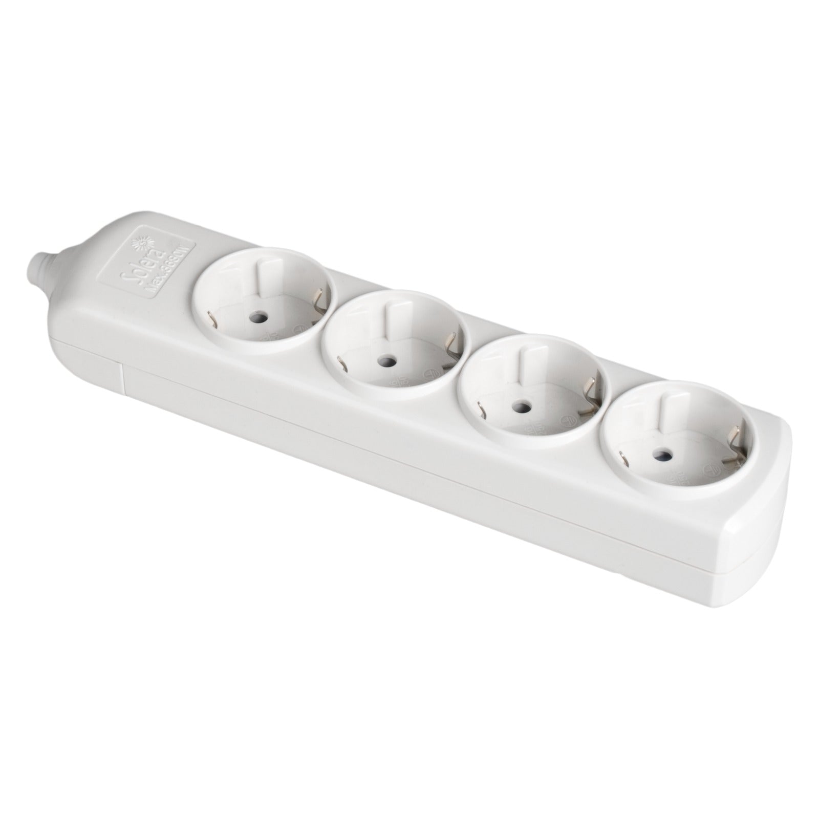 Base múltiple de 4 tomas 2P+T, 16A 250V~ Solera 8004 - referencia 8004