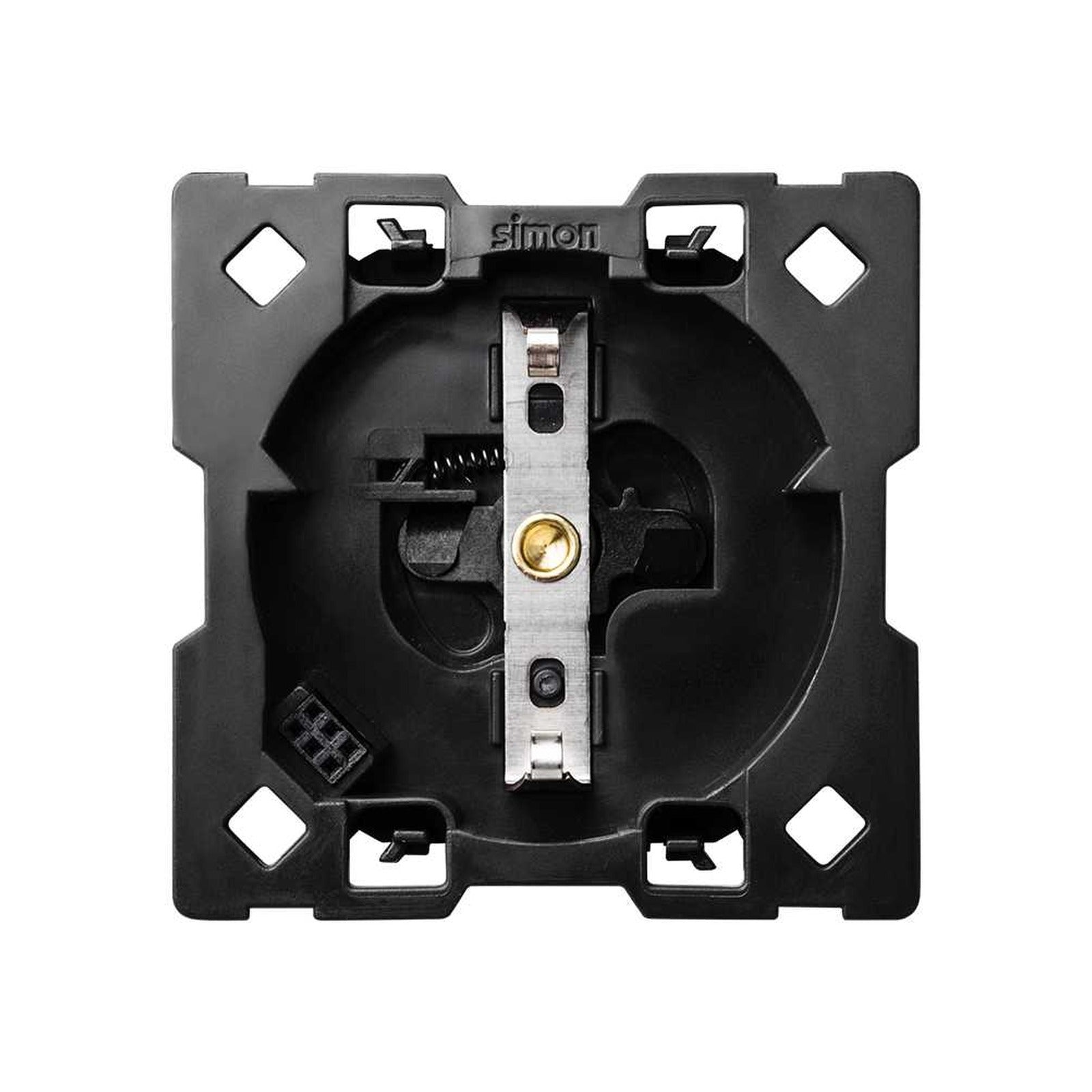 Base de enchufe Schuko Simon iO 16 A 230 V~ con sistema de embornamiento a tornillo Simon 100 - referencia 10002432-039