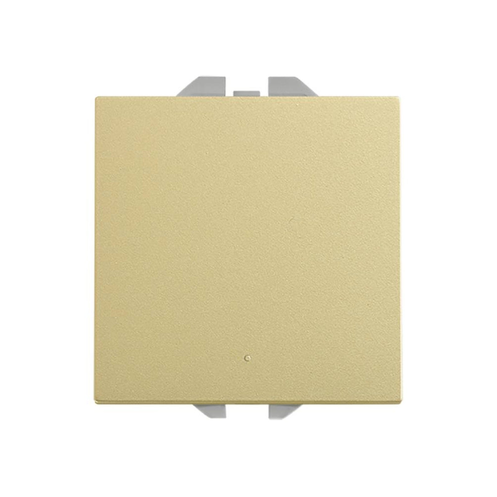 Conmutador pulsante 10 AX 230 V~ con sistema de embornamiento rápido bronce Simon 270 - referencia 20000201-097