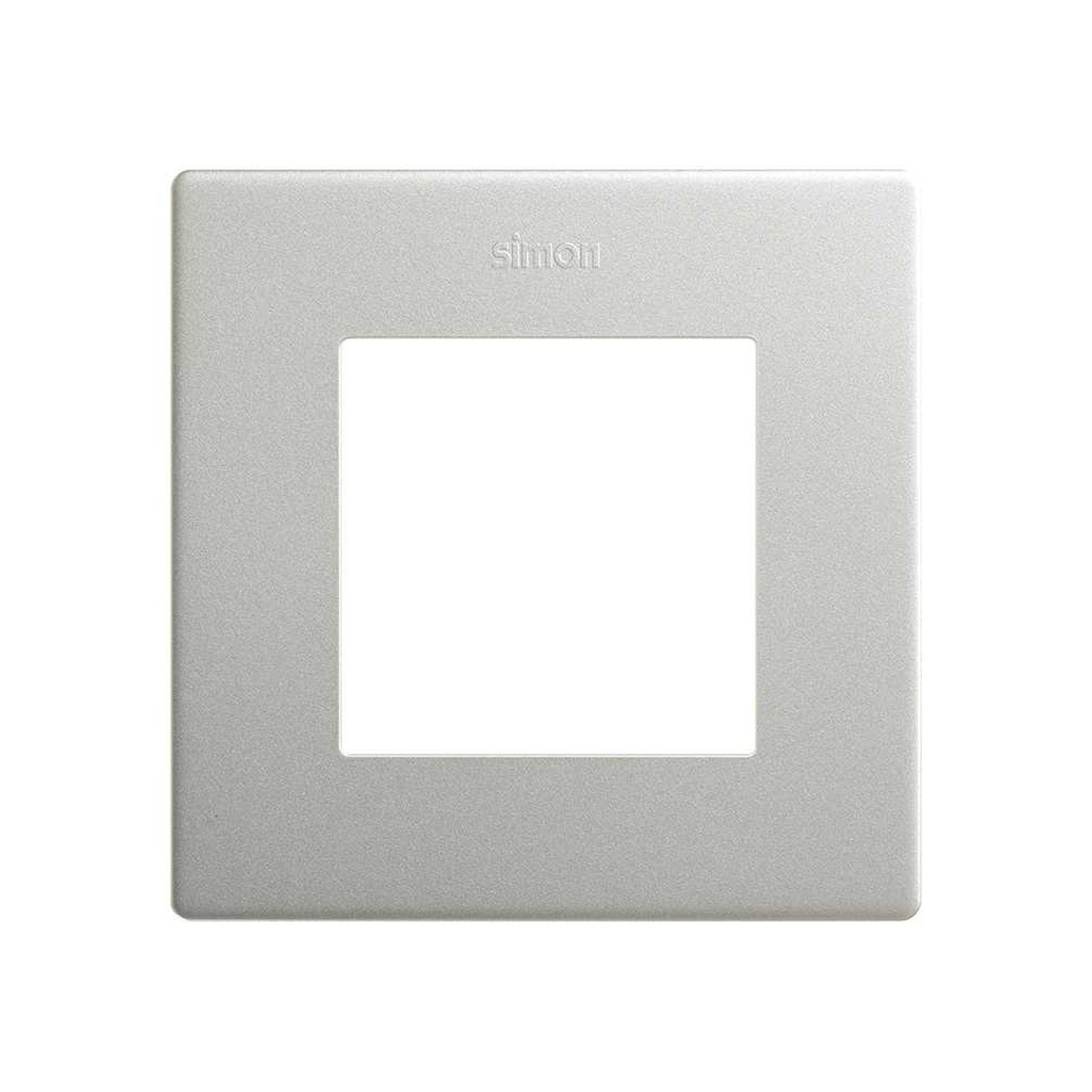 Marco para 1 elemento aluminio Simon 270 - referencia 27000610-093