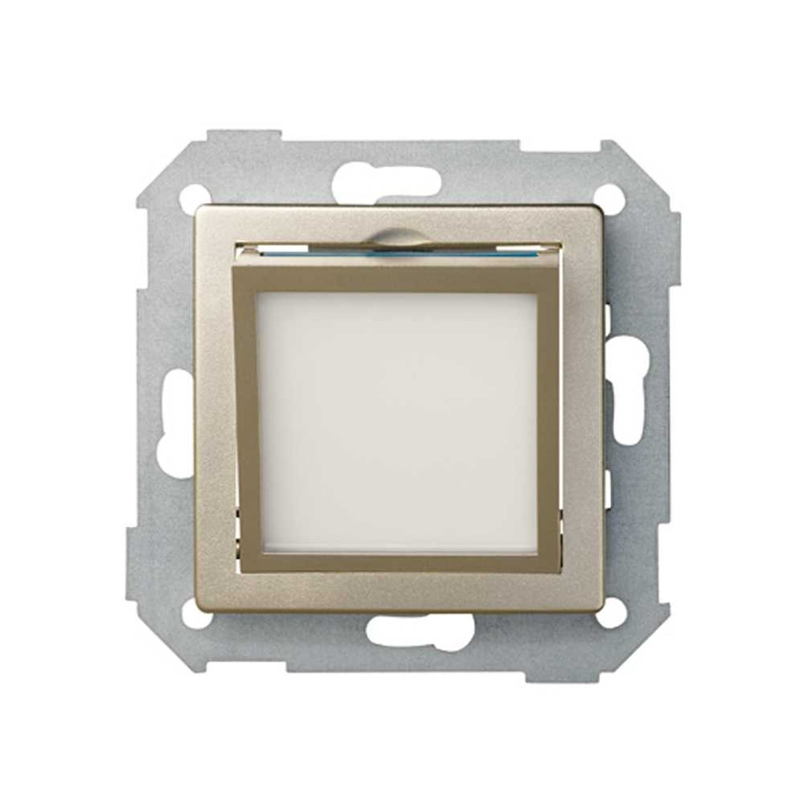 Placa basculante con orientación del haz luminoso para la baliza de cortesía cava Simon 82 - referencia 82036-34