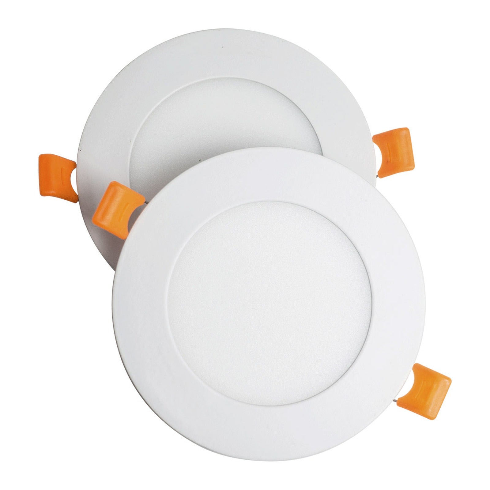 Downlight LED SMD para empotrar redondo 6 W Ø 120 × 15 120° Alverlamp DL06PL40, 4000 K - referencia DL06PL40