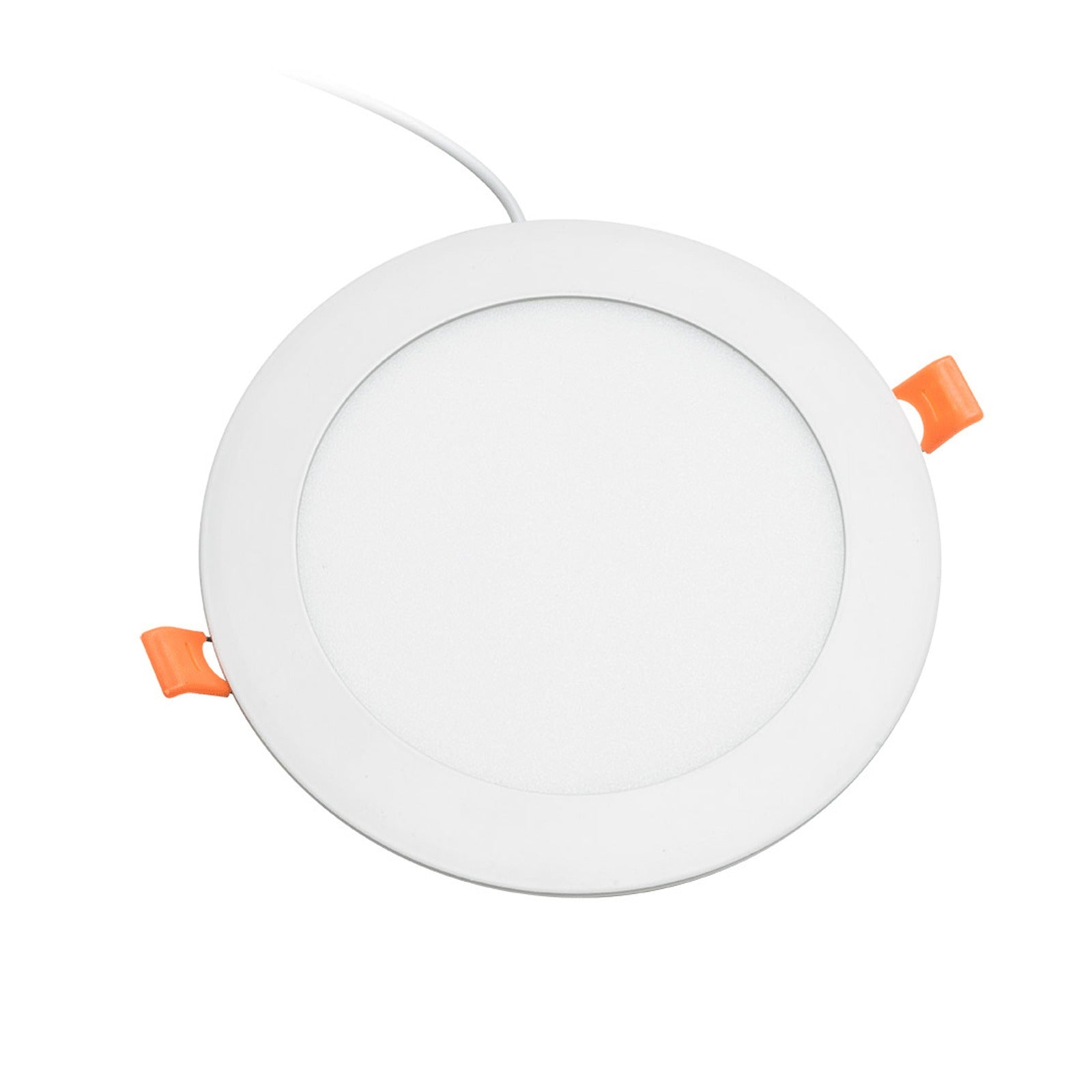 Downlight LED SMD para empotrar redondo 12 W Ø 167 × 15 120° Alverlamp DL12PL40, 4000 K - referencia DL12PL40