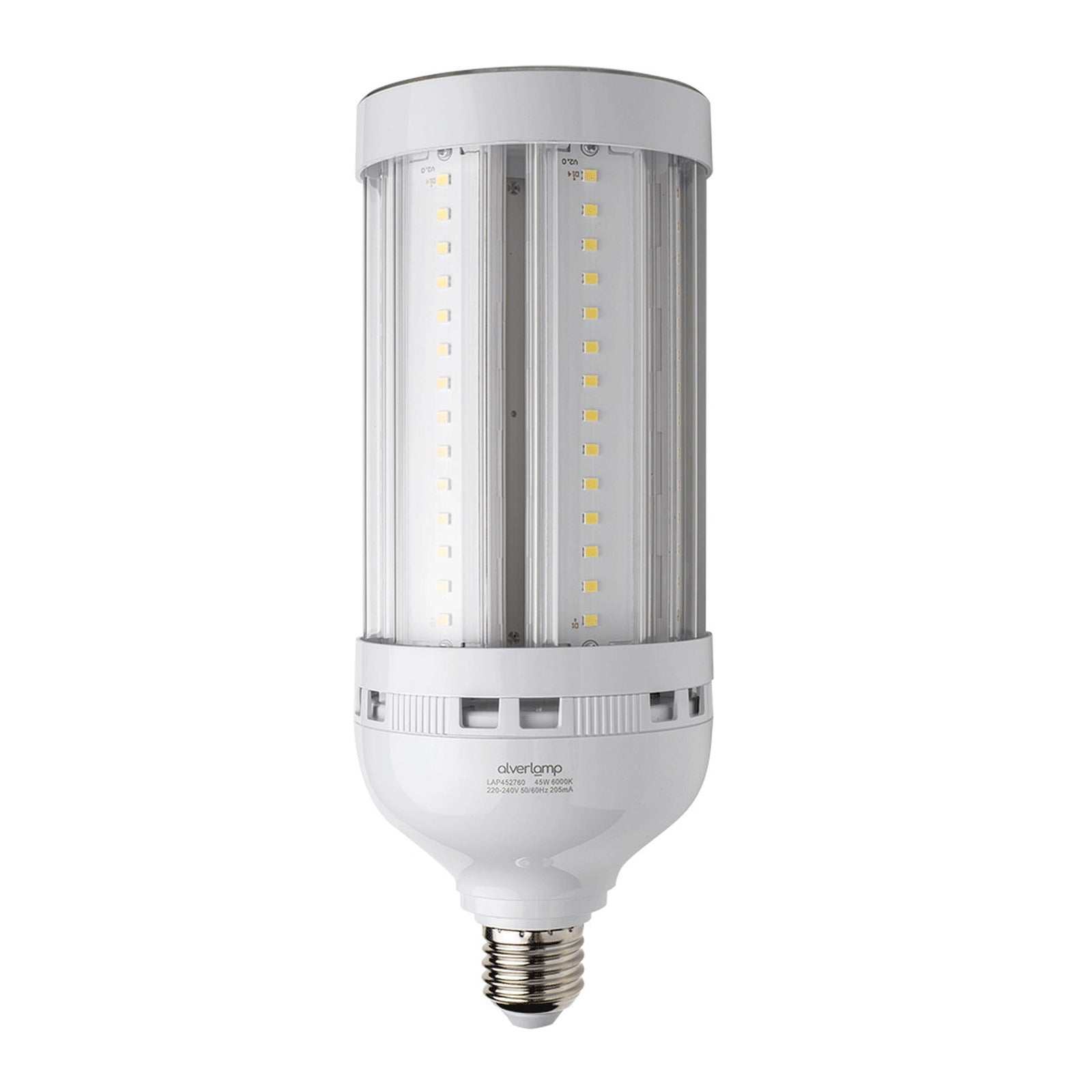 Lámpara LED alumbrado gran potencia 45 W E27 360° Alverlamp LAP452760, 6000 K - referencia LAP452760