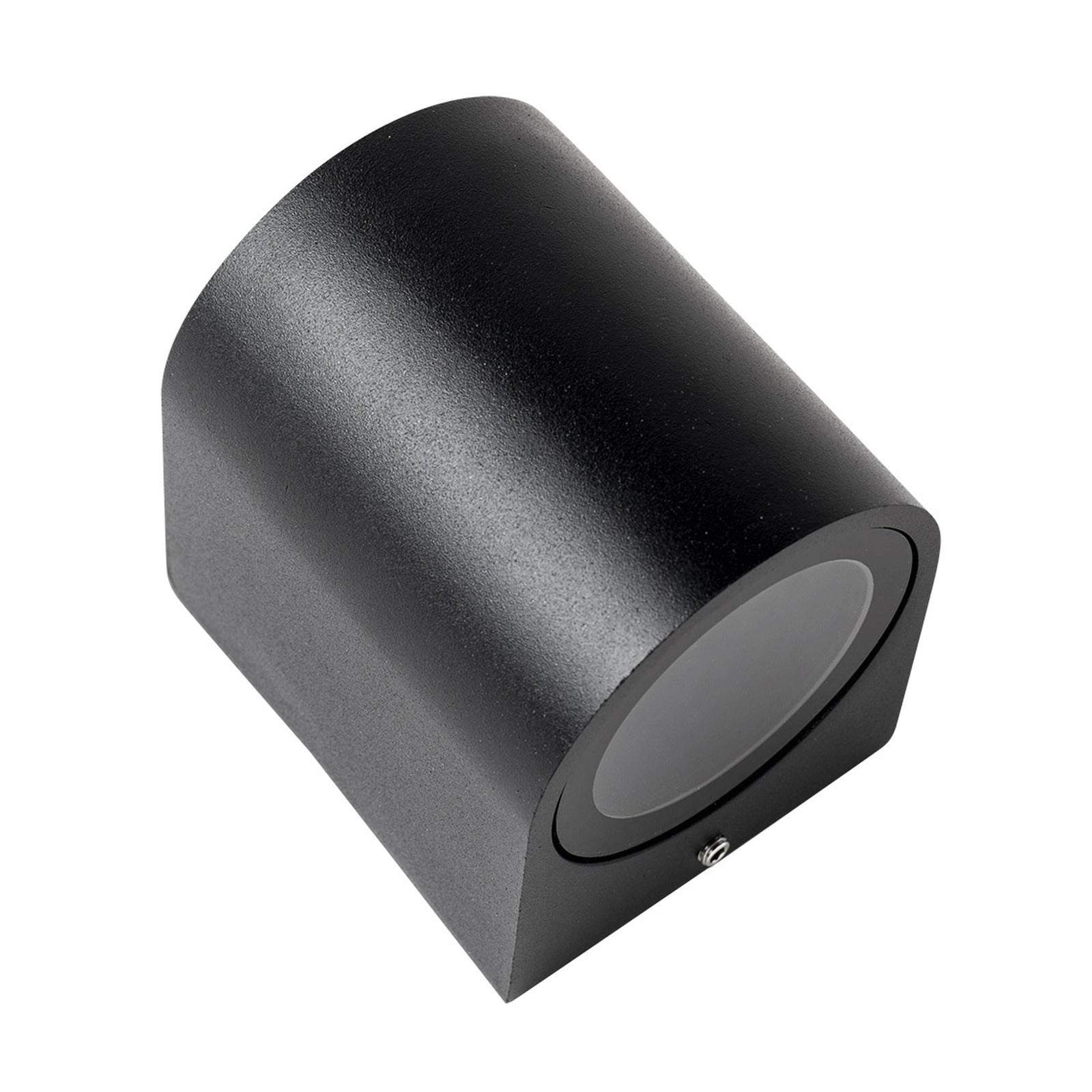 Aplique pared semicircular interior/exterior abajo GU10 IP54 68 × 82 × 80 Alverlamp LEX90007B, superficie - referencia LEX90007B