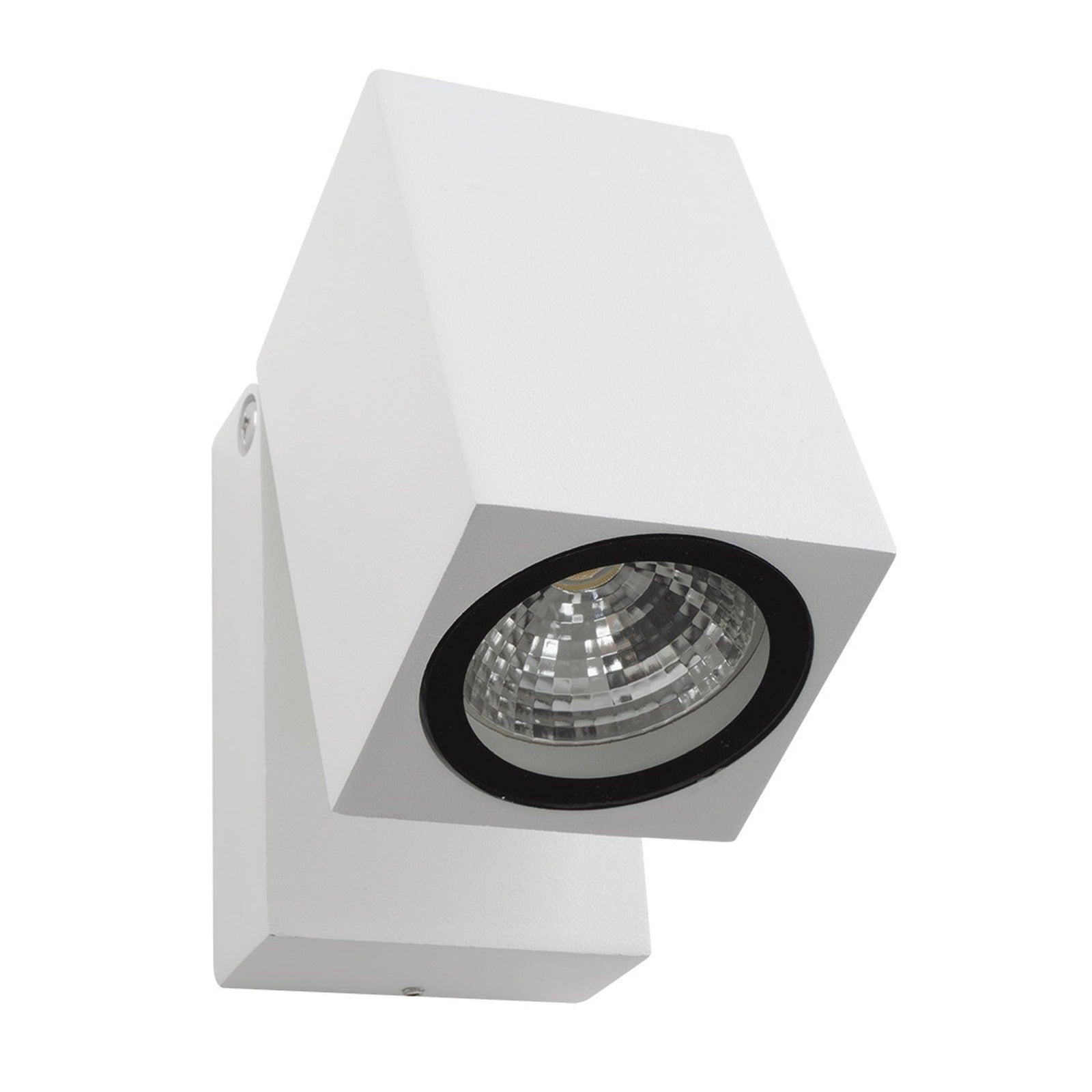 Aplique foco pared rectangular interior/exterior abajo 5 W IP54 100 × 65 × 95 4000 K 90° Alverlamp LEX90017W, superficie - referencia LEX90017W