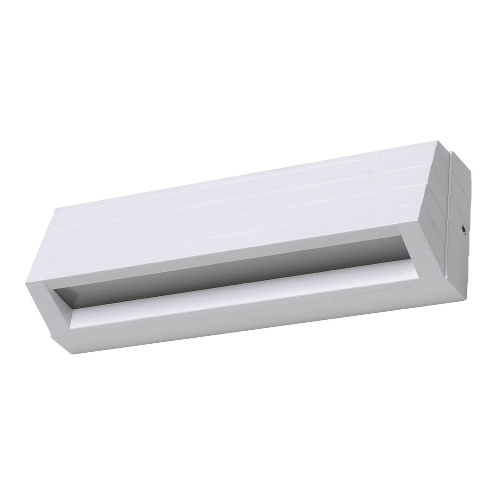 Aplique pared rectangular interior/exterior abajo 11 W IP54 4000 K 200 × 50 × 65 mm Alverlamp LEX90049W, superficie - referencia LEX90049W