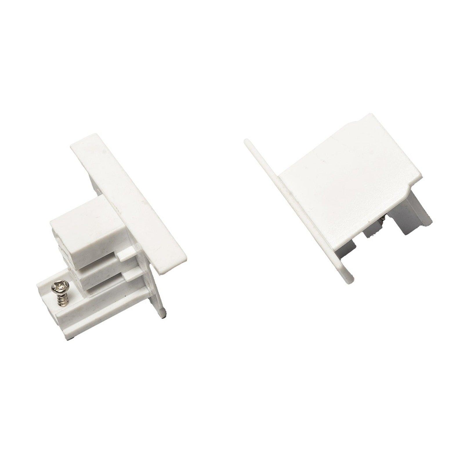 Tapa final para perfil de carril de empotrar 4 vías blanco Alverlamp LFOCEC08W - referencia LFOCEC08W