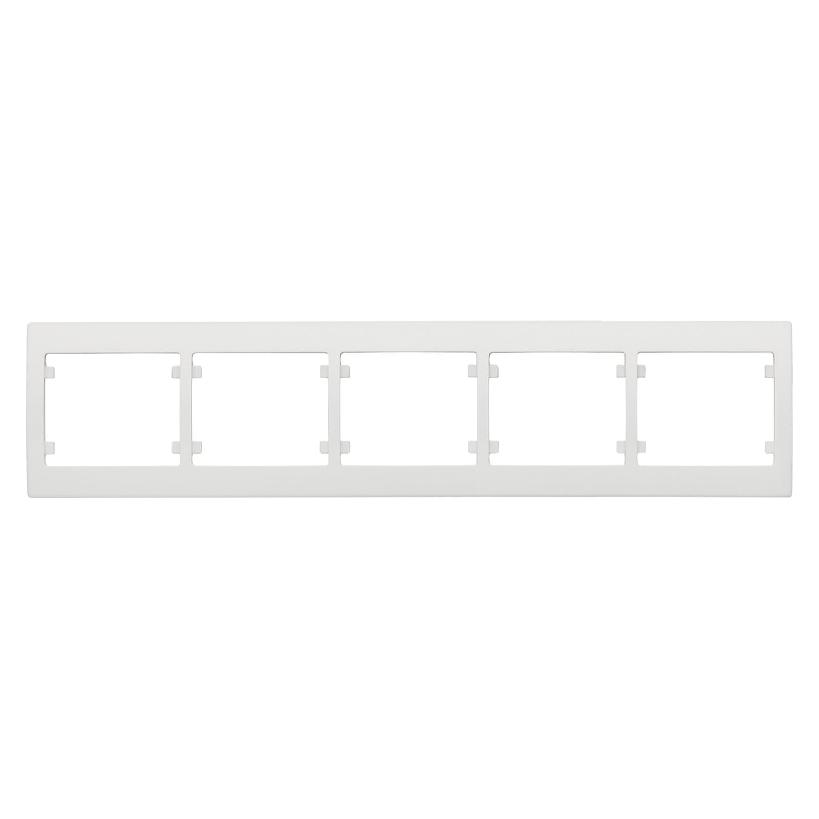 Marco BJC Iris de 5 elementos horizontal, blanco polar - referencia 18005
