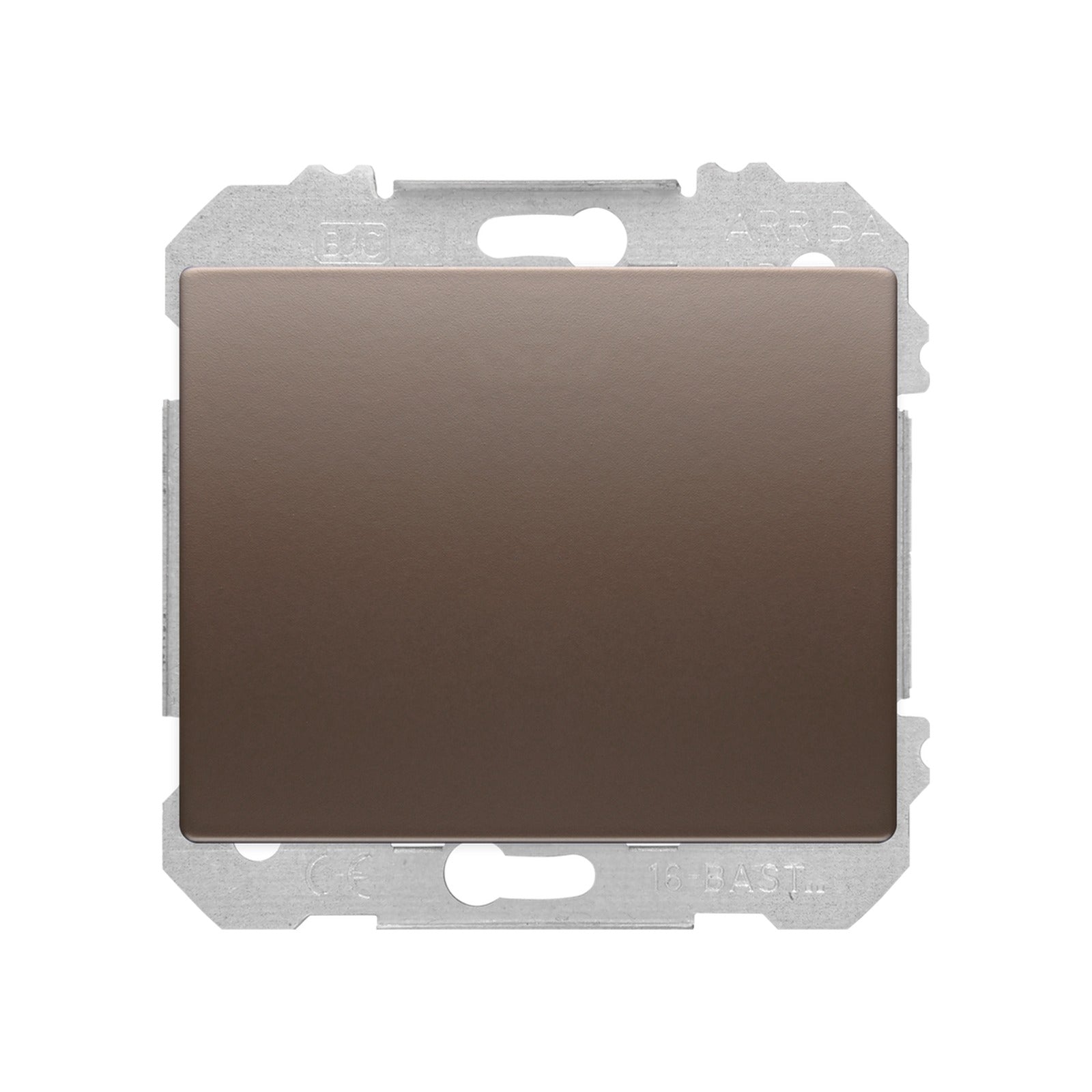 Tapa ciega BJC Iris, chocolate - referencia 18033-CH