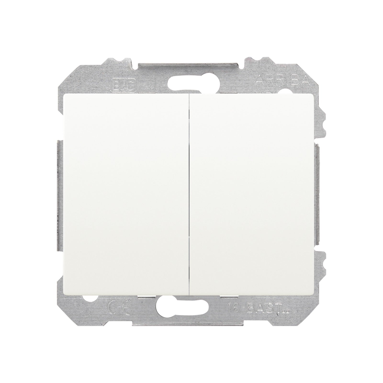 Doble conmutador estanco BJC Iris IP44, 16 A, 250 V~ - referencia 185010