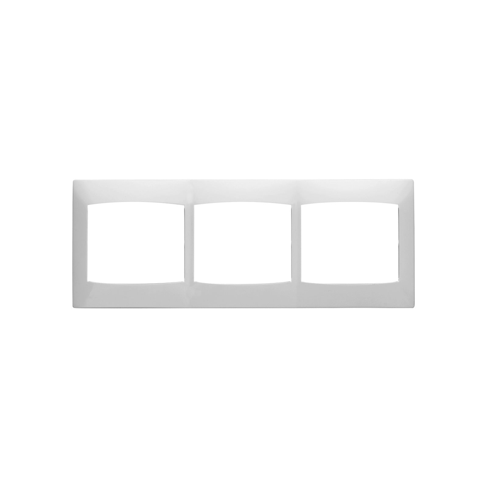 Marco BJC Coral de 3 elementos horizontal, sin bastidor, blanco - referencia 21013