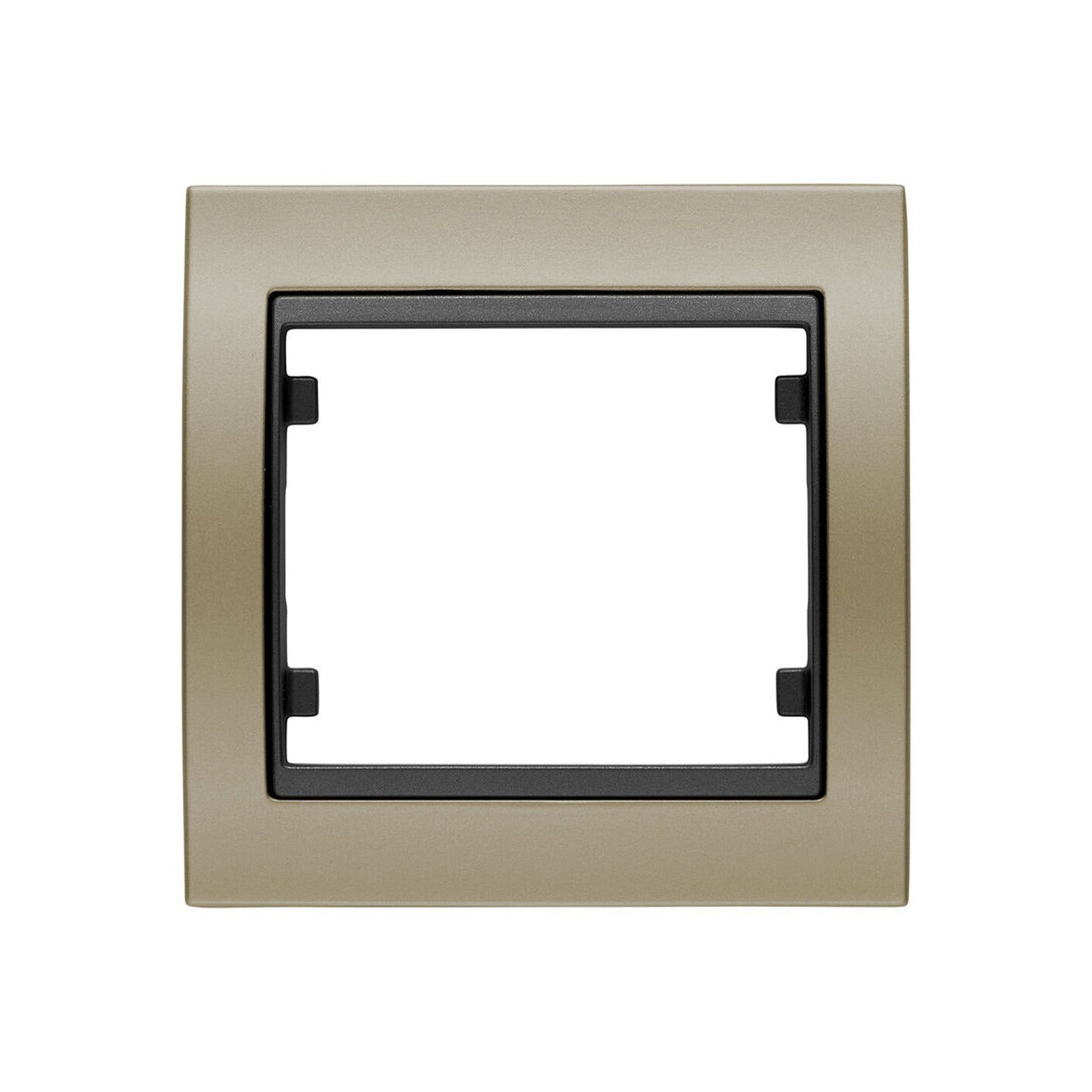 Marco BJC Mega de 1 elemento horizontal/vertical, bronce niebla cosso - referencia 22001-BNC